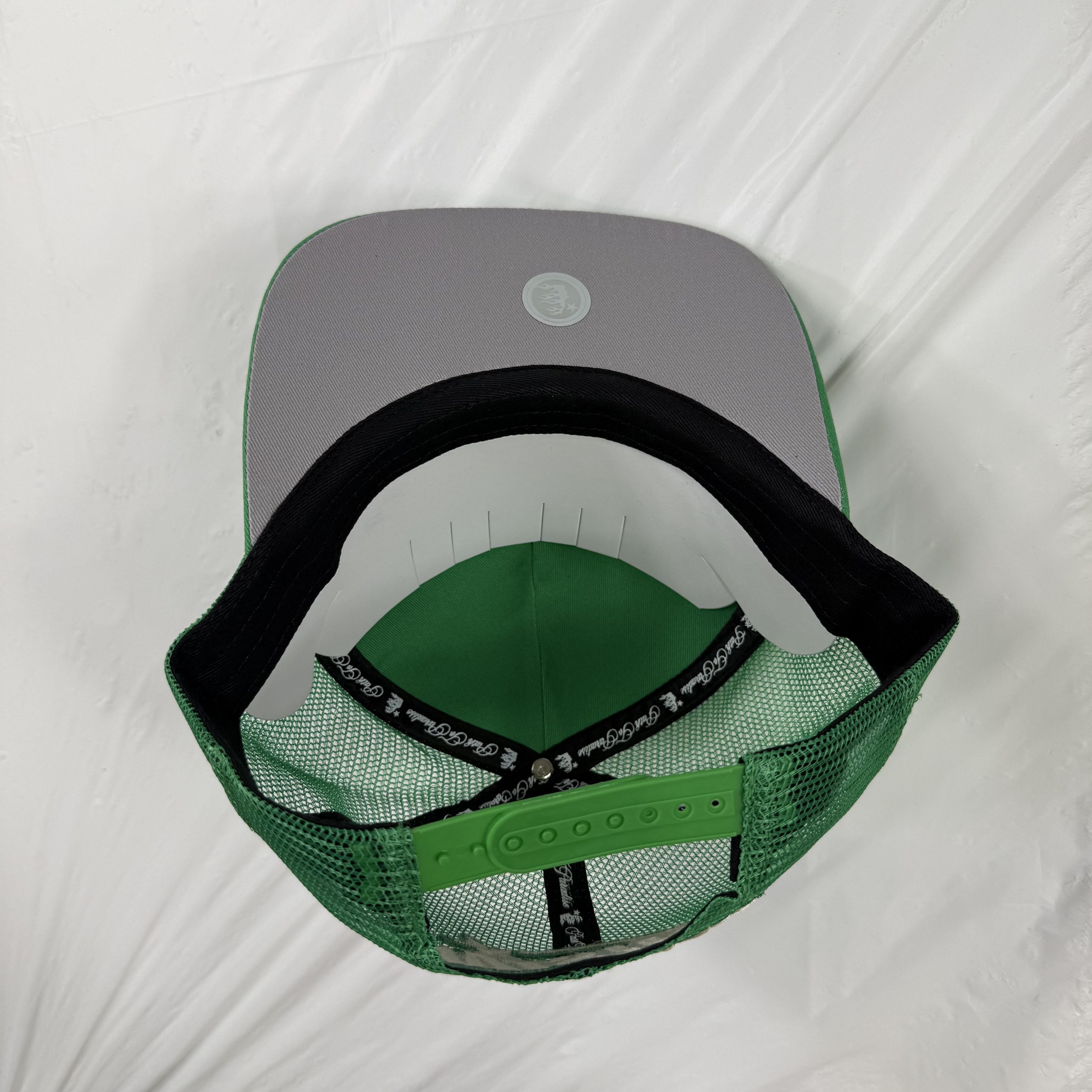 HELLSTAR Hellstar Green Silver Flame Star Snapback Path To Paradise Size ONE SIZE - 6 Thumbnail