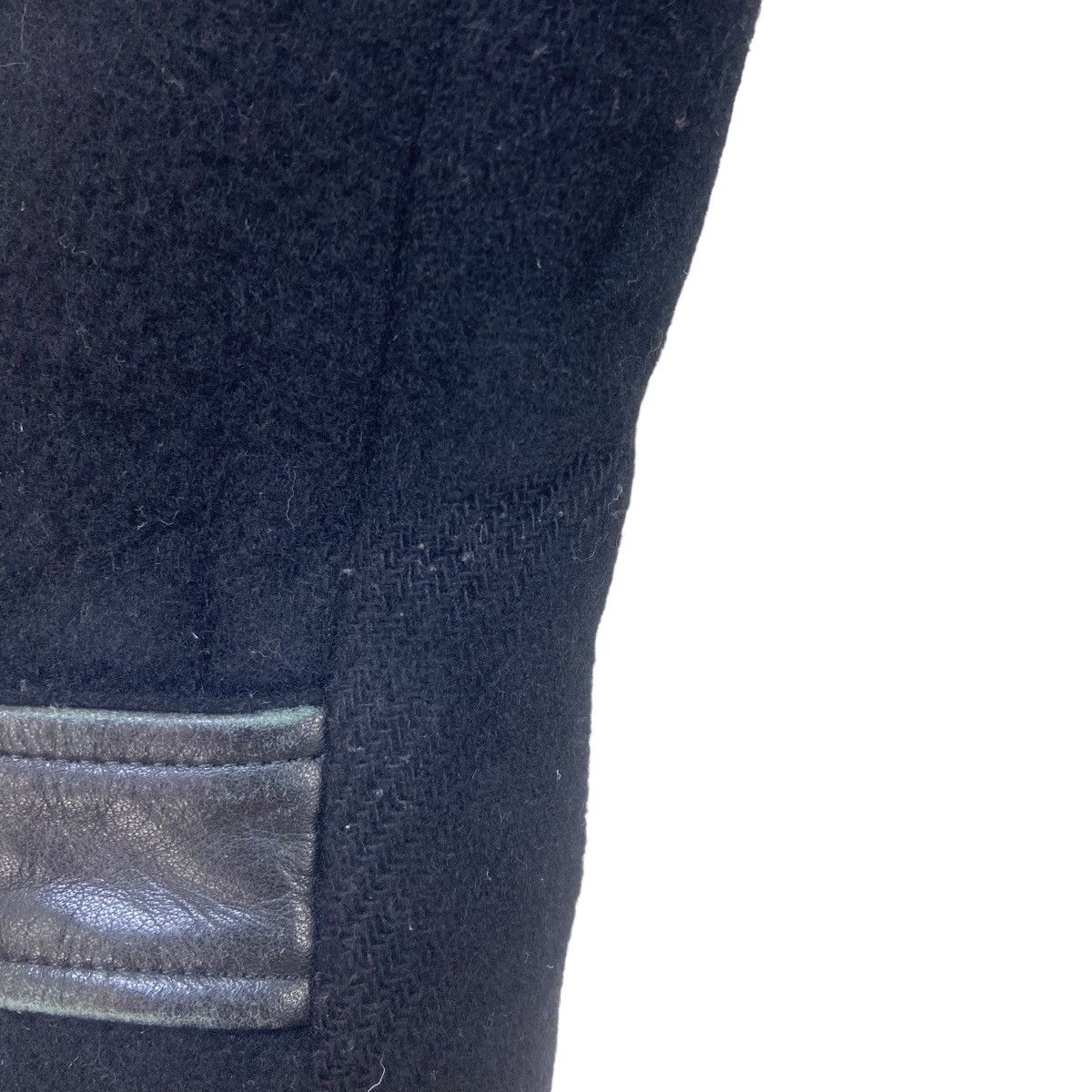 Giacometti Giacometti Biker Double Collar Wool Jacket Size US XS / EU 42 / 0 - 15 Thumbnail