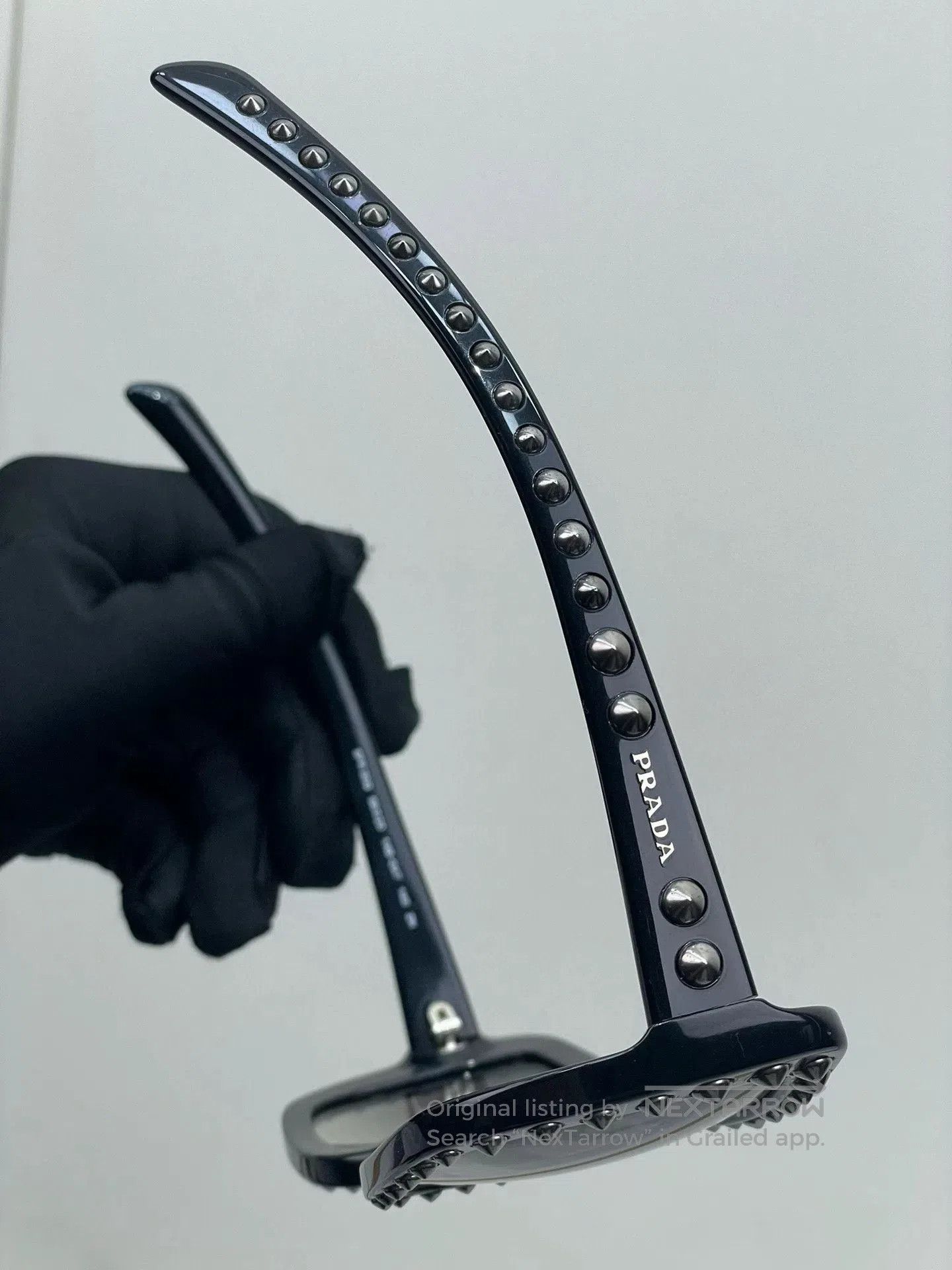 Prada PRADA Studded Sunglasses Clearance. Size ONE SIZE - 4 Thumbnail