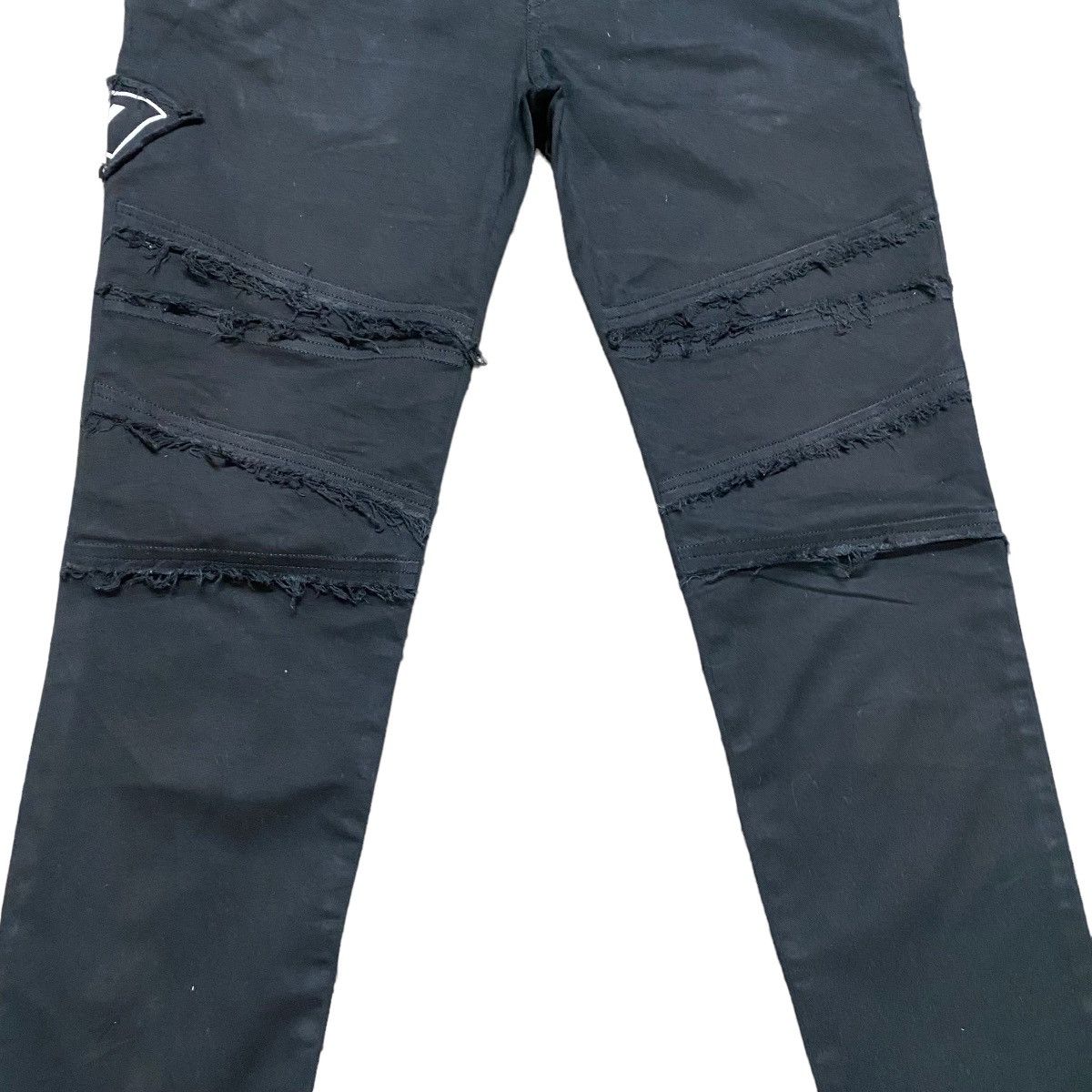 Beauty Beast Milkboy Harajuku Japan Skinny Patchwork Pants Stretch Size US 30 / EU 46 - 7 Thumbnail