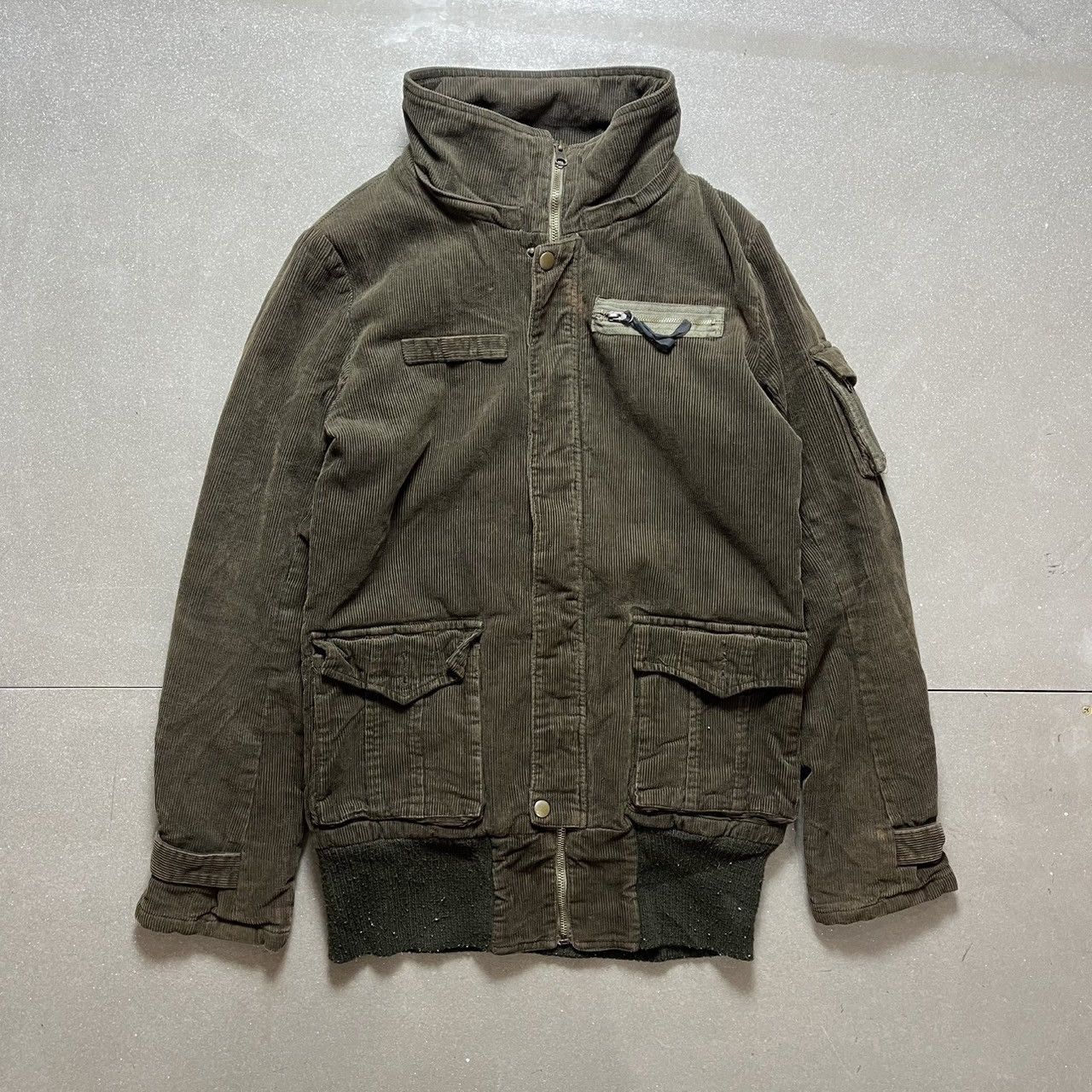 Japanese Brand Japanese Brand Corduroy Cargo Jacket Size US M / EU 48-50 / 2 - 1 Thumbnail