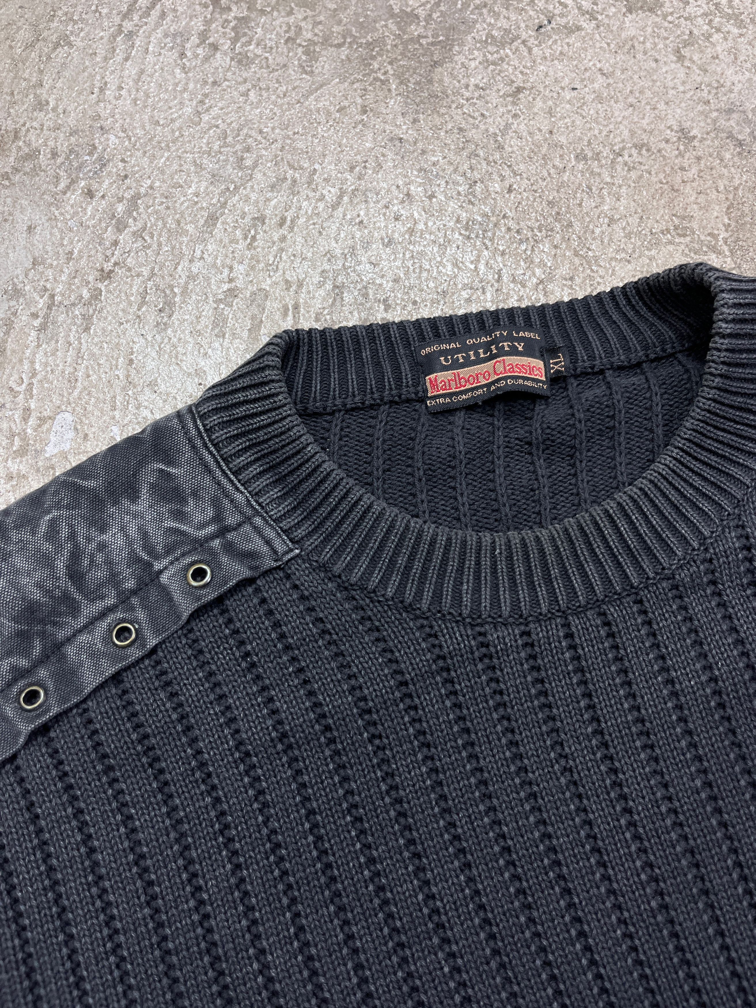 Marlboro 1980s MARLBORO PROJECT POCKET FOR CIGARETTES KNIT - № 1291 Size US XL / EU 56 / 4 - 3 Thumbnail