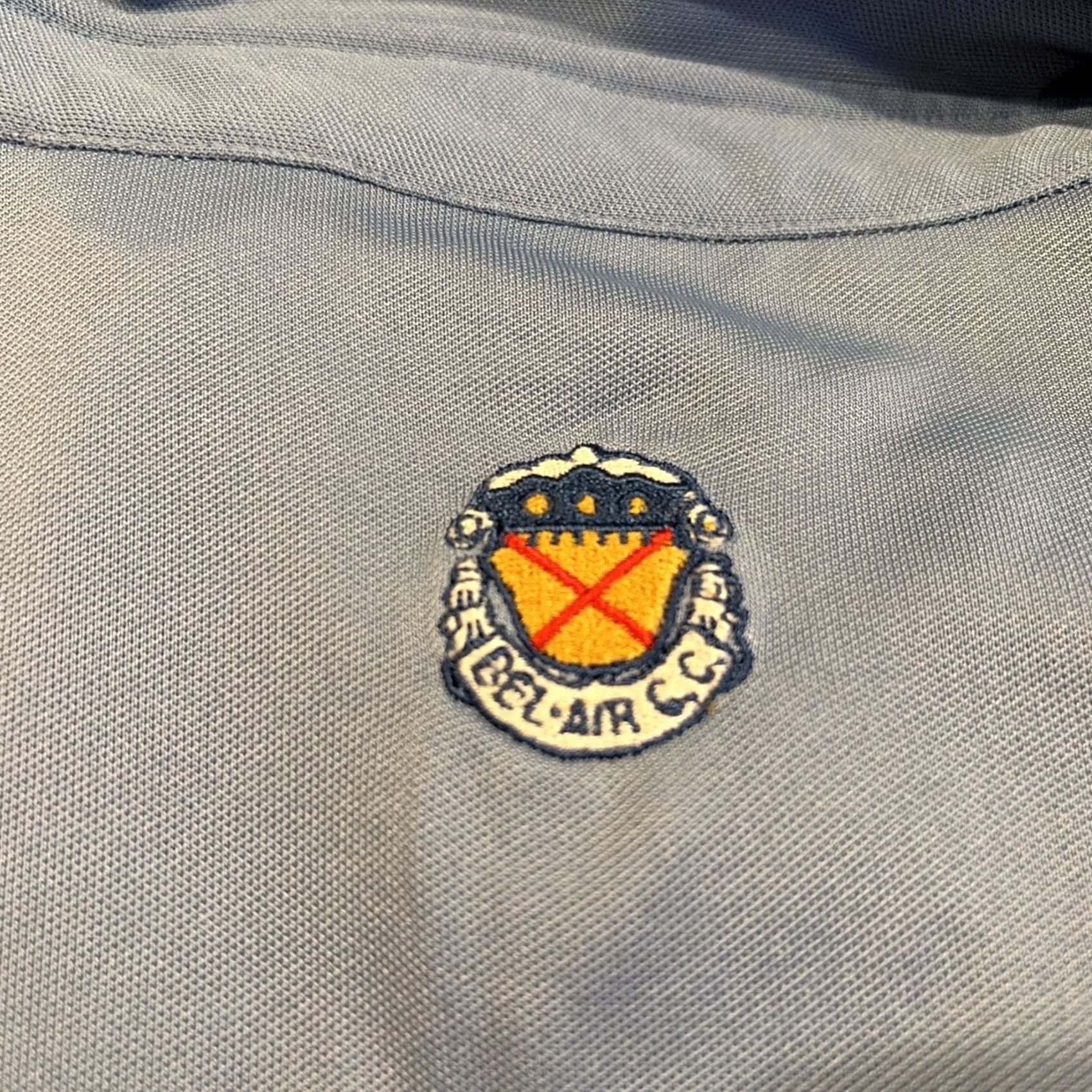 J.Lindeberg J.Lindeberg Golf Polo Bel Air Country Club Men’s XL Multicolor Logo Short Sleeve Button Collar Spread Casual Size US XL / EU 56 / 4 - 4 Thumbnail