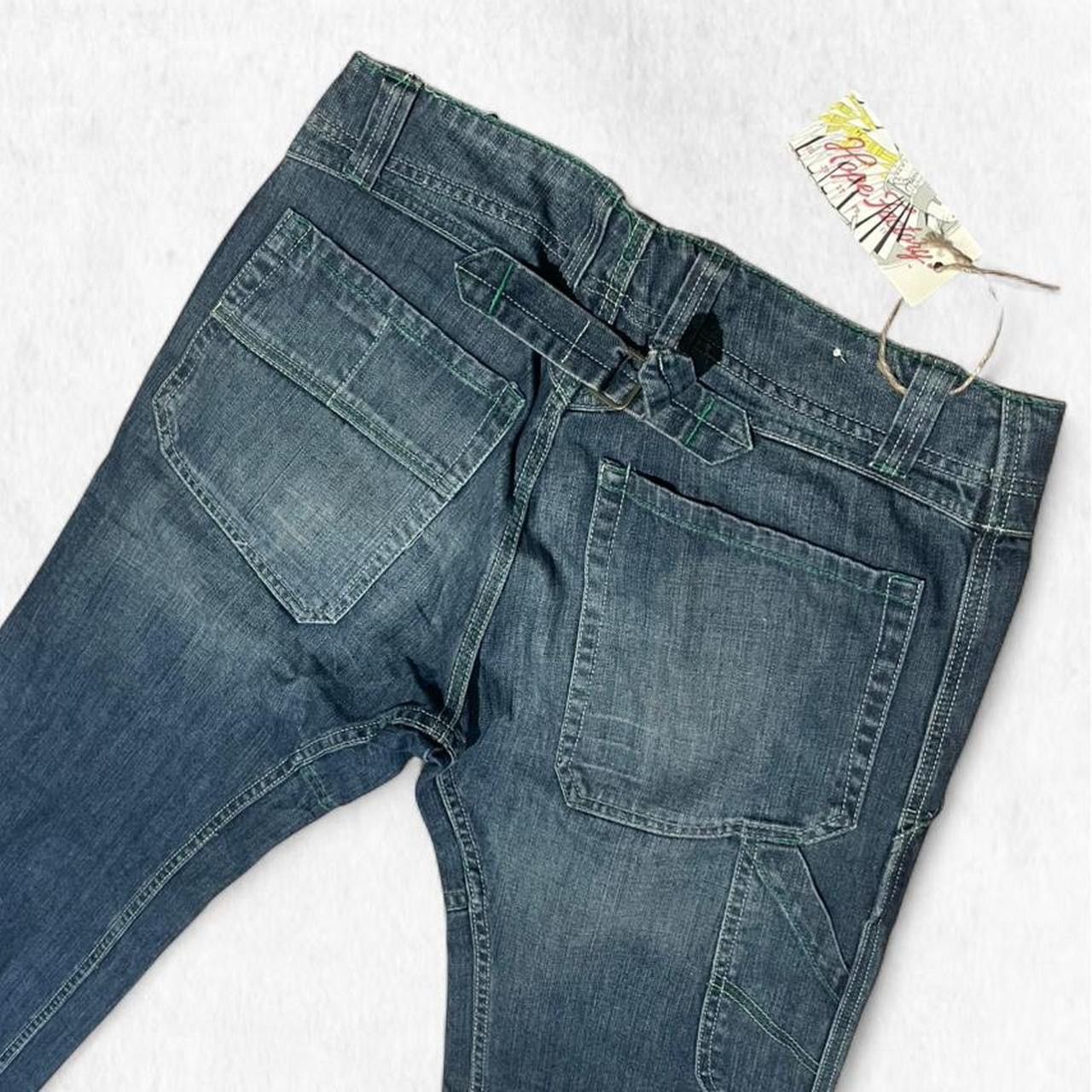 Diesel Diesel RARE Custom 1of1 Gallery embroidered buckle back Size US 34 / EU 50 - 7 Thumbnail