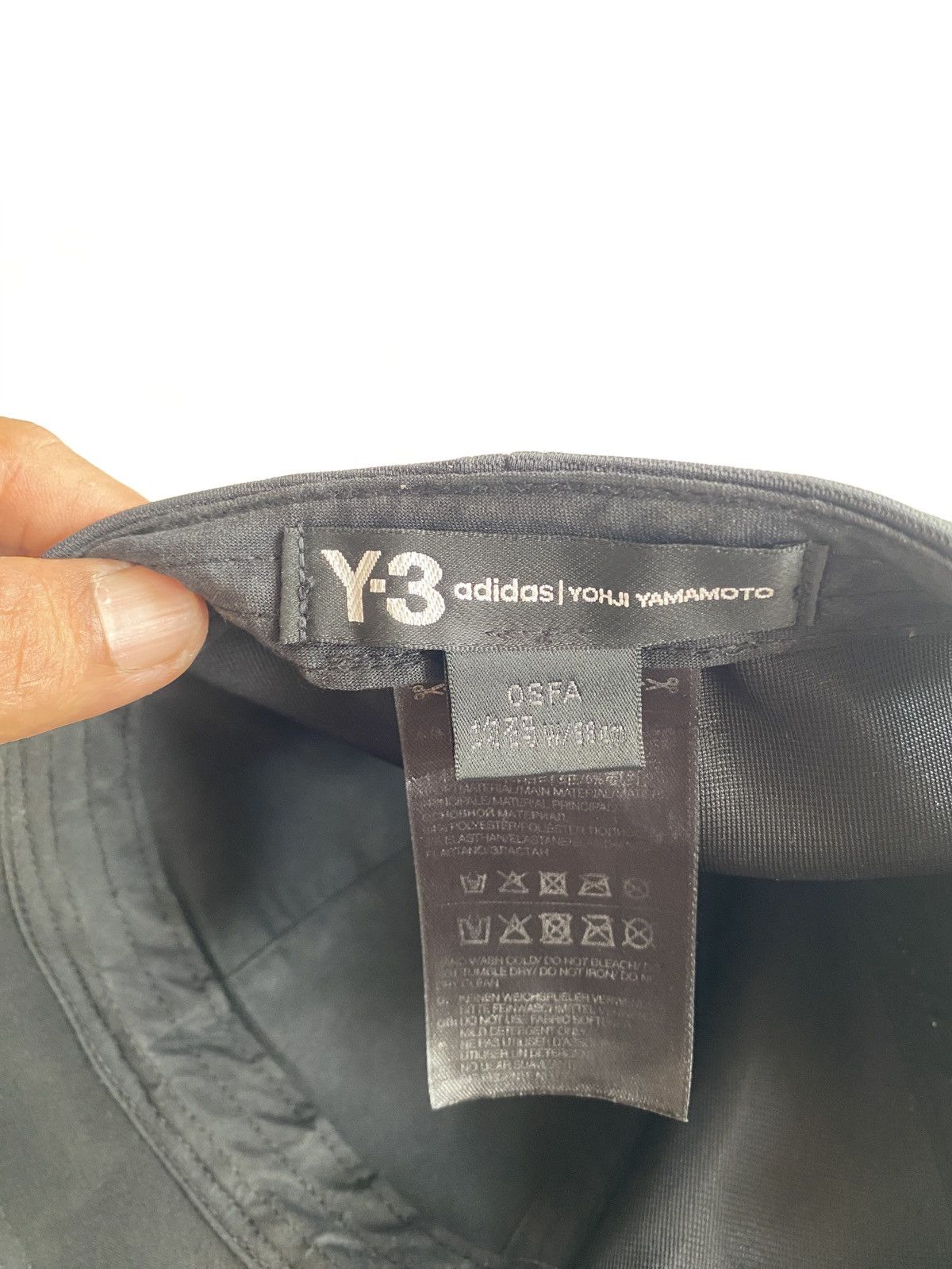 Y-3 Adidas X Yohji Yamamoto Caps Hat Size ONE SIZE - 8 Thumbnail