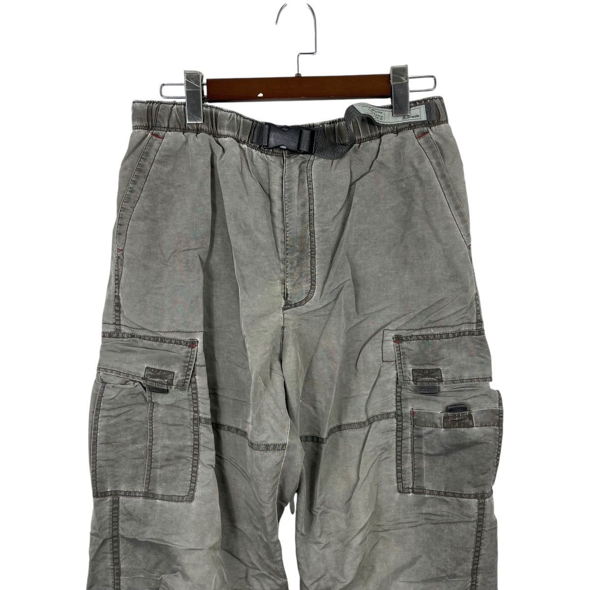 Airwalk Vintage Airwalk 90s Parachute Nylon Cargo Pants Size US 34 / EU 50 - 3 Thumbnail