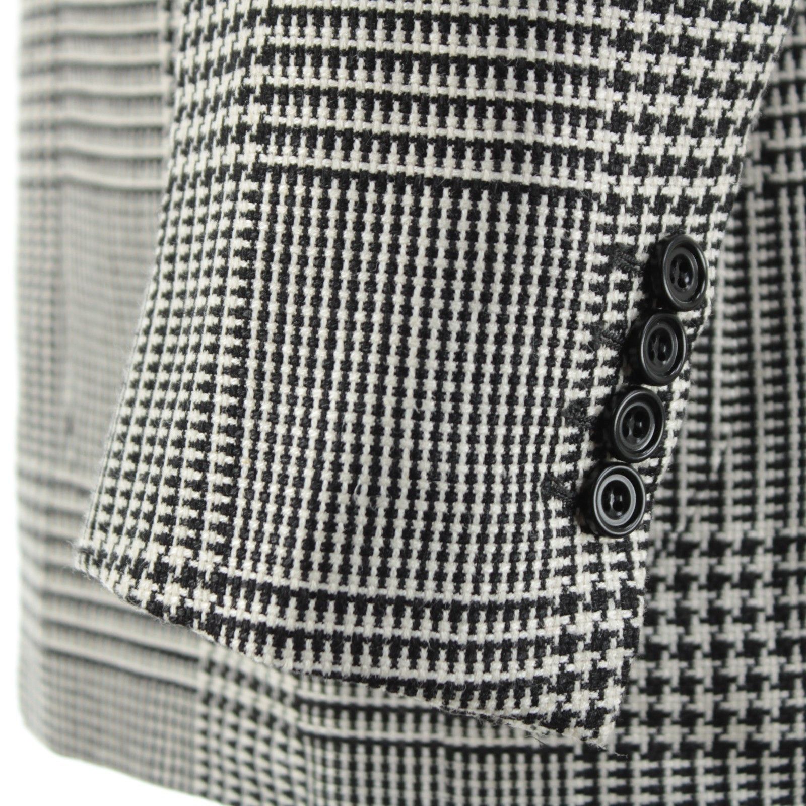 SARTORIO Sartorio Sport Coat Size 40 Regular US in Black Size 40R - 3 Thumbnail