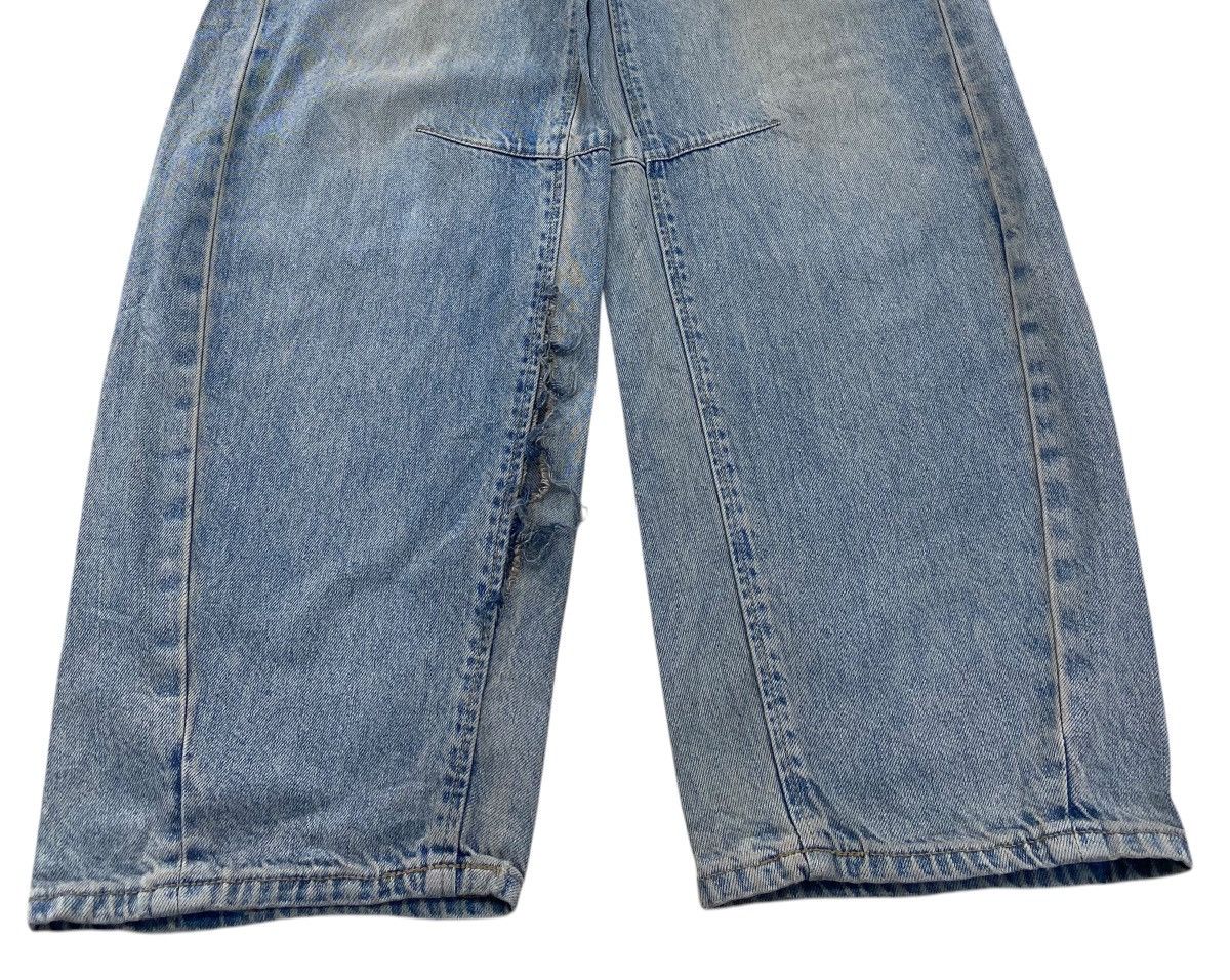 GU GU Faded Wash Style Baggy Jeans Size US 26 / EU 42 - 5 Thumbnail