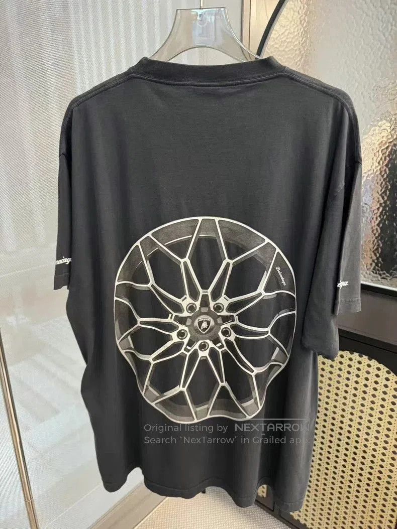 Balenciaga Balenciaga Lamborghini Car Print T-shirt. Size US S / EU 44-46 / 1 - 3 Thumbnail