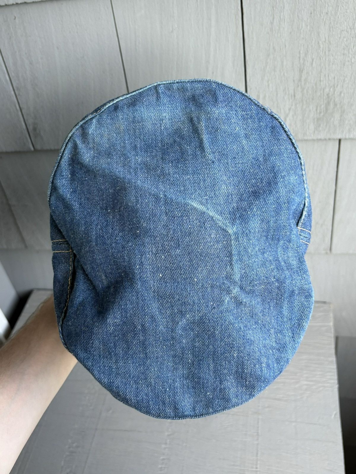 Levi's Vintage Levi's Orange Tab Hat 1970s Denim Newsboy Flatcap 70 Size ONE SIZE - 11 Thumbnail