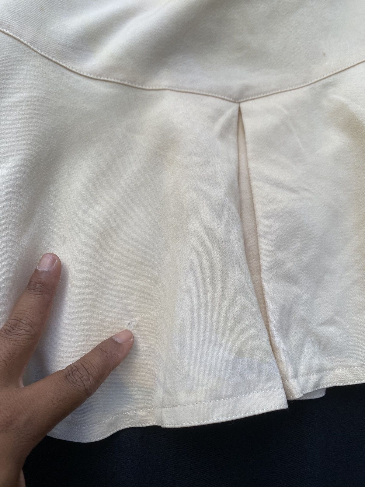 Christian Dior Monsieur Rare Vintage Christian Dior Pret-a-Porter Midi Skirt Size 29" - 13 Thumbnail