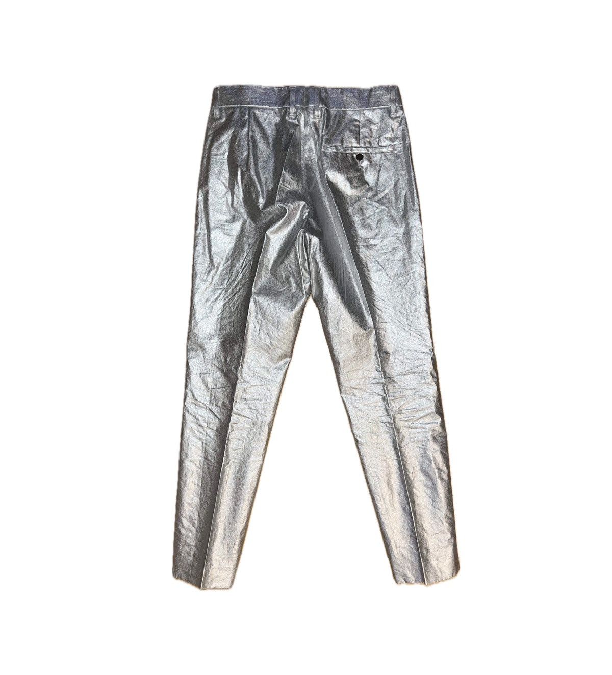 Acne Studios Acne Studios Sam Silver Metallic trousers 46 Size 46R - 1 Thumbnail
