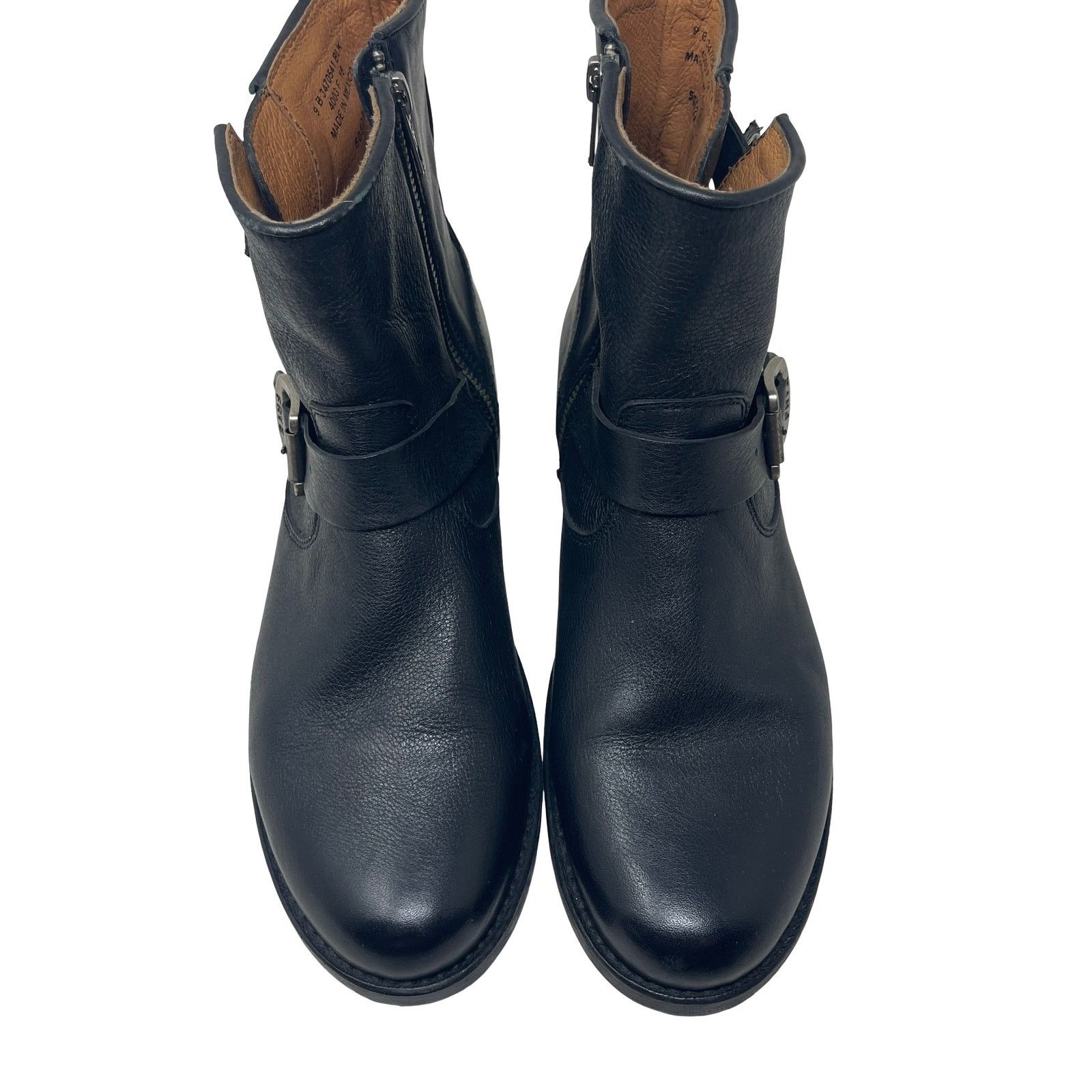 Frye Frye Vicky Black Leather harness Boots Sz 9 Size US 9 / IT 39 - 3 Thumbnail