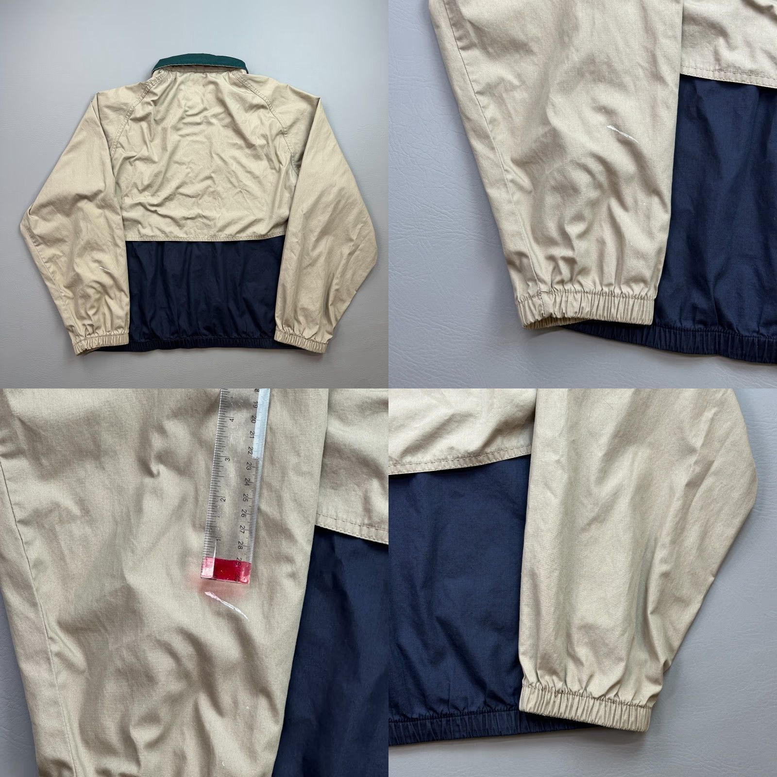 Imperial VINTAGE California Imperial Jacket Mens Large Beige Lined Windbreaker USA Made Size US L / EU 52-54 / 3 - 8 Thumbnail