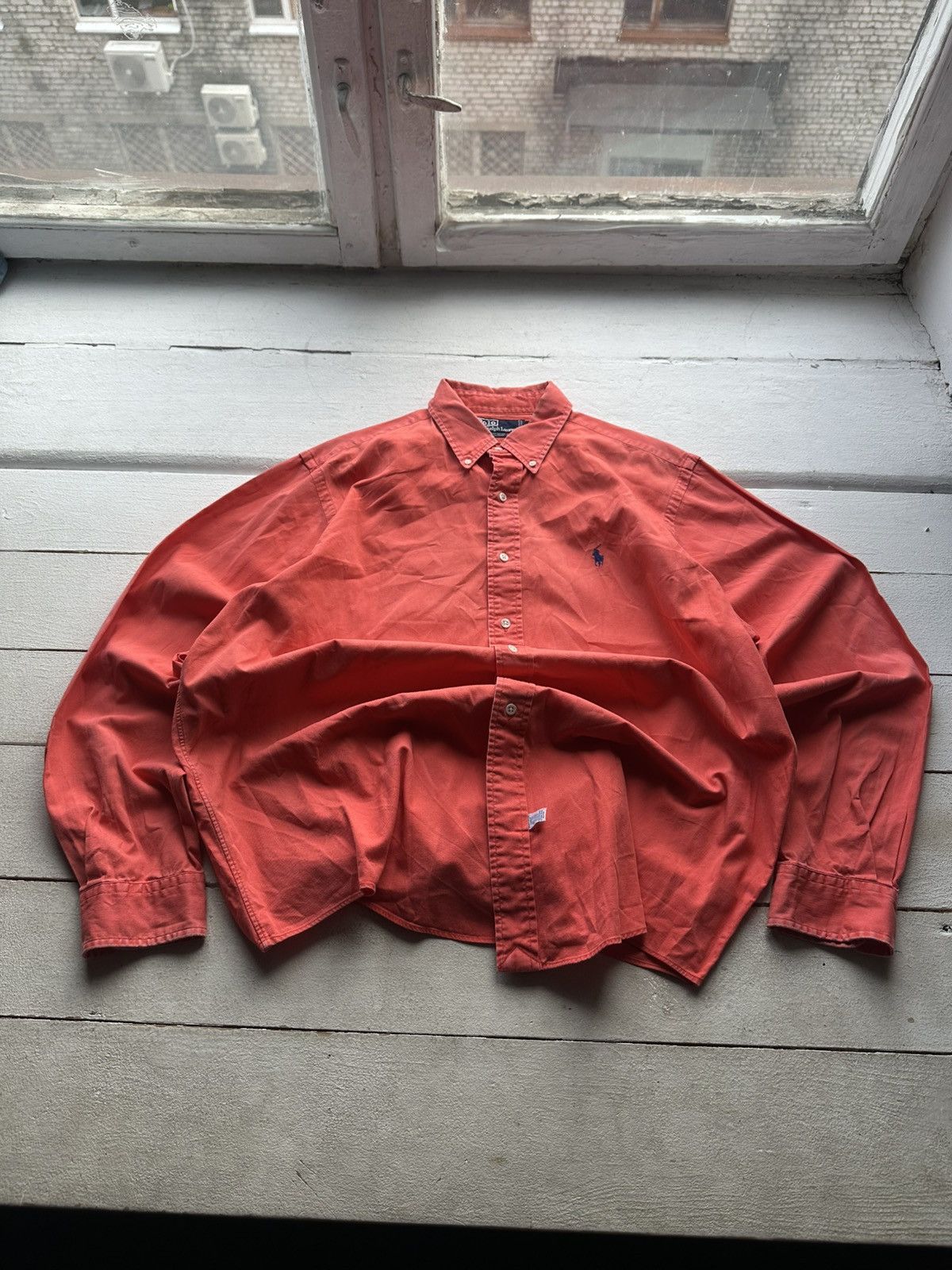 Other 🚨 VNTG Y2K Polo Ralph Lauren Shirt flannel RARE long SLEEVE Size US XL / EU 56 / 4 - 1 Thumbnail