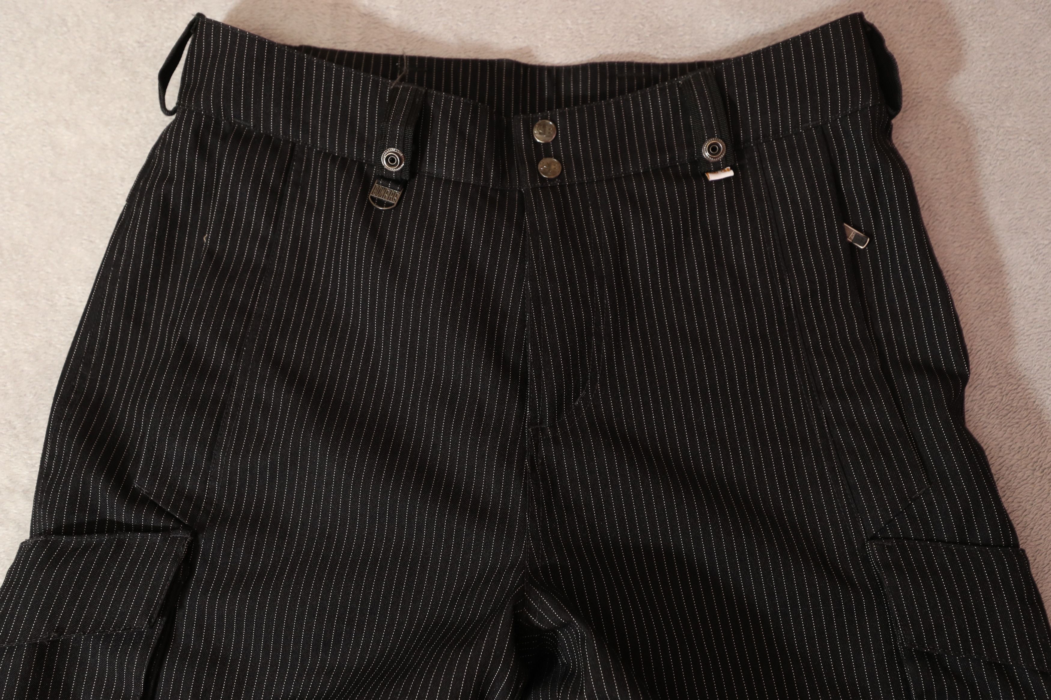 Bonfire Outerwear Bonfire ARC Classic Fit Black Striped Snow Pants 2009 (M) Size US 32 / EU 48 - 3 Thumbnail
