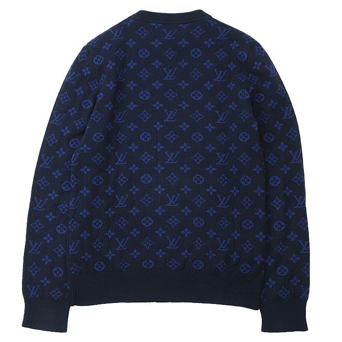 Louis Vuitton Louis Vuitton Louis Vuitton Monogram Cashmere Blend Sweater Others Tops DUTY FREE for USA Size ONE SIZE - 1 Thumbnail