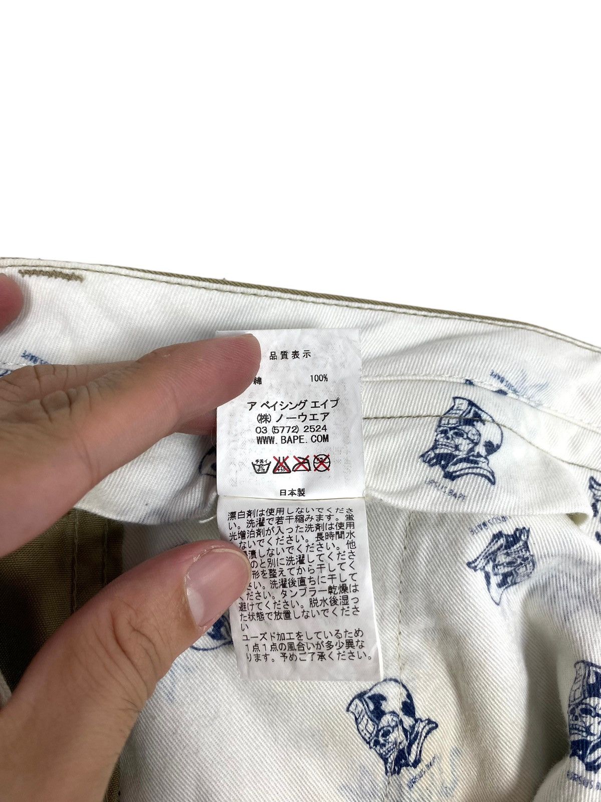 Bape Ursus Bape Chino Pants Size US 31 - 9 Thumbnail