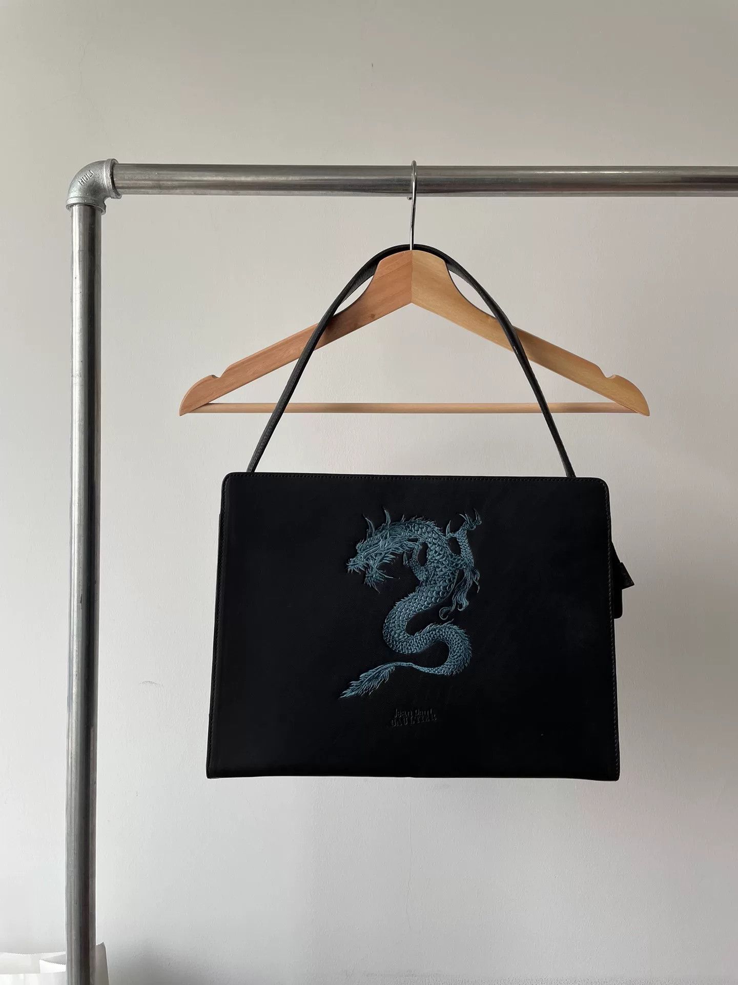 Jean Paul Gaultier Jean Paul Gaultier JPG Blue Dragon Thorn Shoulder Bag Size ONE SIZE - 1 Thumbnail