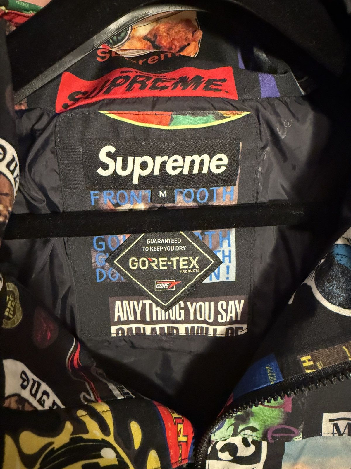 Supreme SS/21 GORE-TEX Stickers Shell Jacket Size US M / EU 48-50 / 2 - 5 Thumbnail