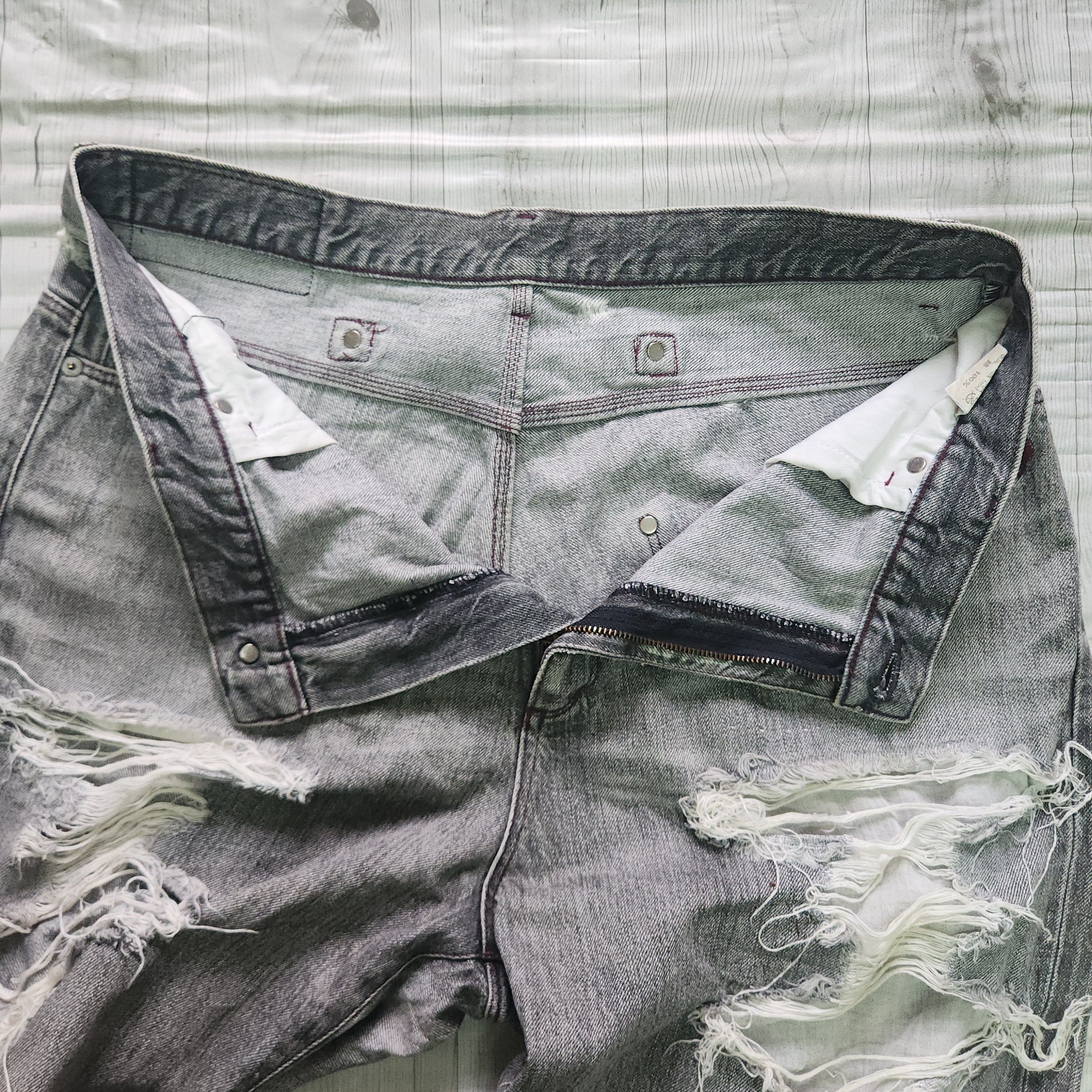 Wtaps WTAPS Dirty Trouser Denim Distressed Redline Selvedge Jeans Size US 36 / EU 52 - 12 Thumbnail