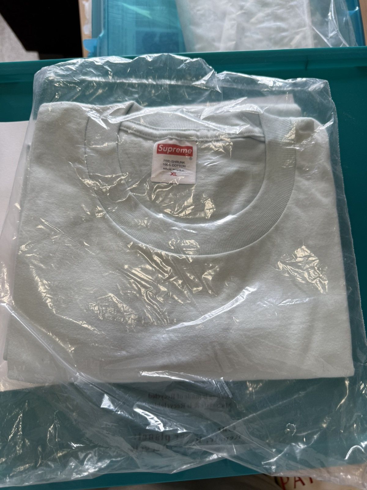Supreme Supreme Arabic Logo Tee Size US XL / EU 56 / 4 - 3 Thumbnail