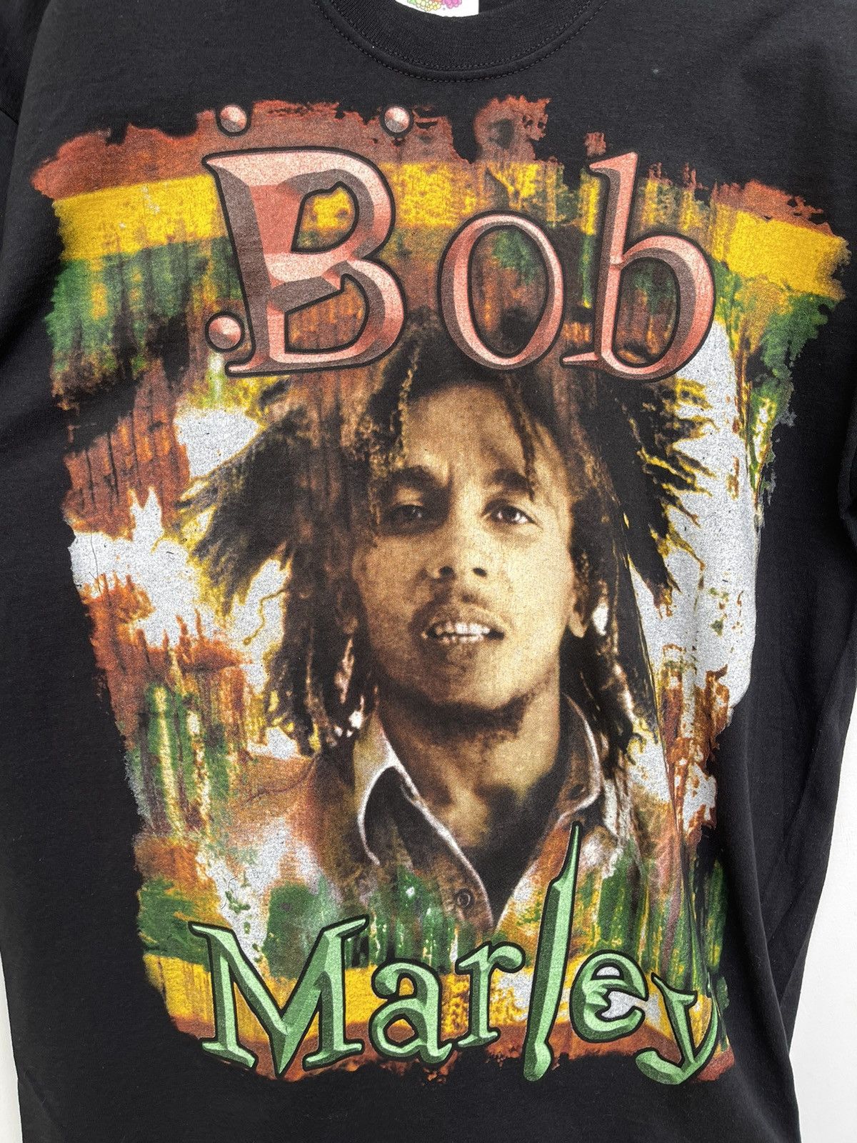 Band Tees Vintage Bob Marley Jamaica Rare Rasta Weed Cannabis Rap Tee Size US M / EU 48-50 / 2 - 9 Thumbnail