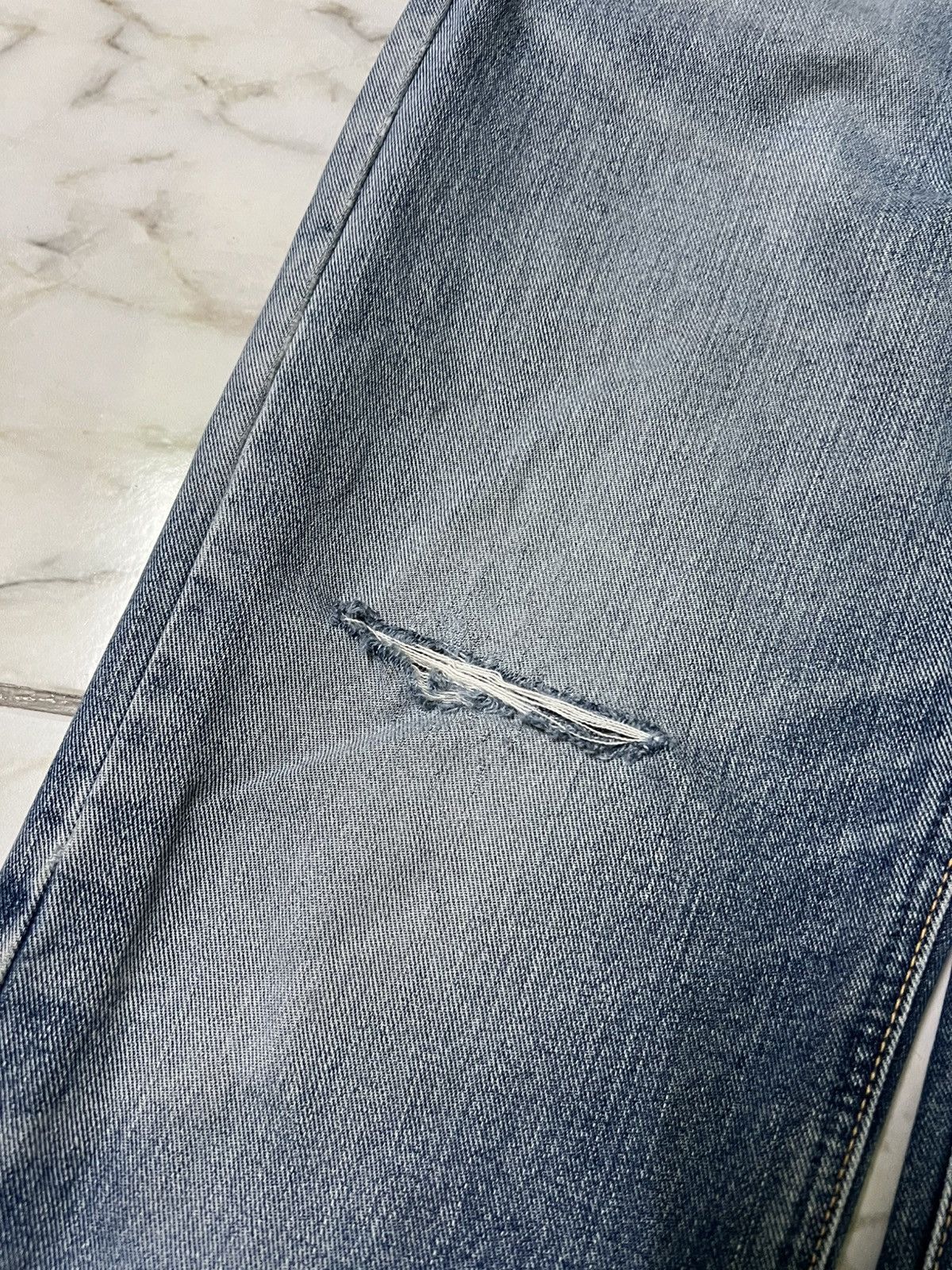 Beauty Beast × Edwin 💥Baggy💥Vintage Edwin Made In Japan Distress Jean Size US 30 / EU 46 - 5 Thumbnail