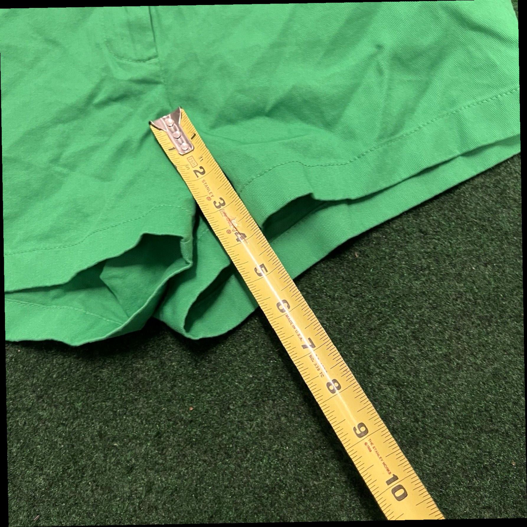 J.Crew J. Crew Chino Shorts Green 4.5" Inseam Size 8 32 In Waist Size 32" / US 10 / IT 46 - 6 Thumbnail