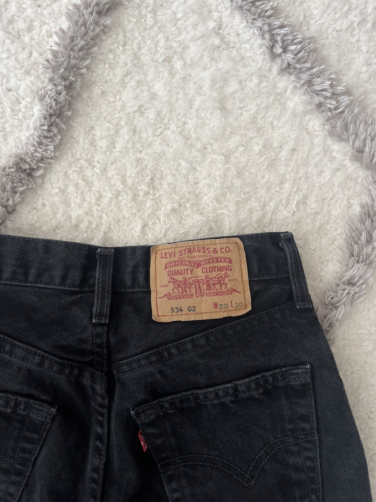 Levi's × Vintage 534 02 | VINTAGE LEVI’s | 90s Size 28" / US 6 / IT 42 - 3 Thumbnail