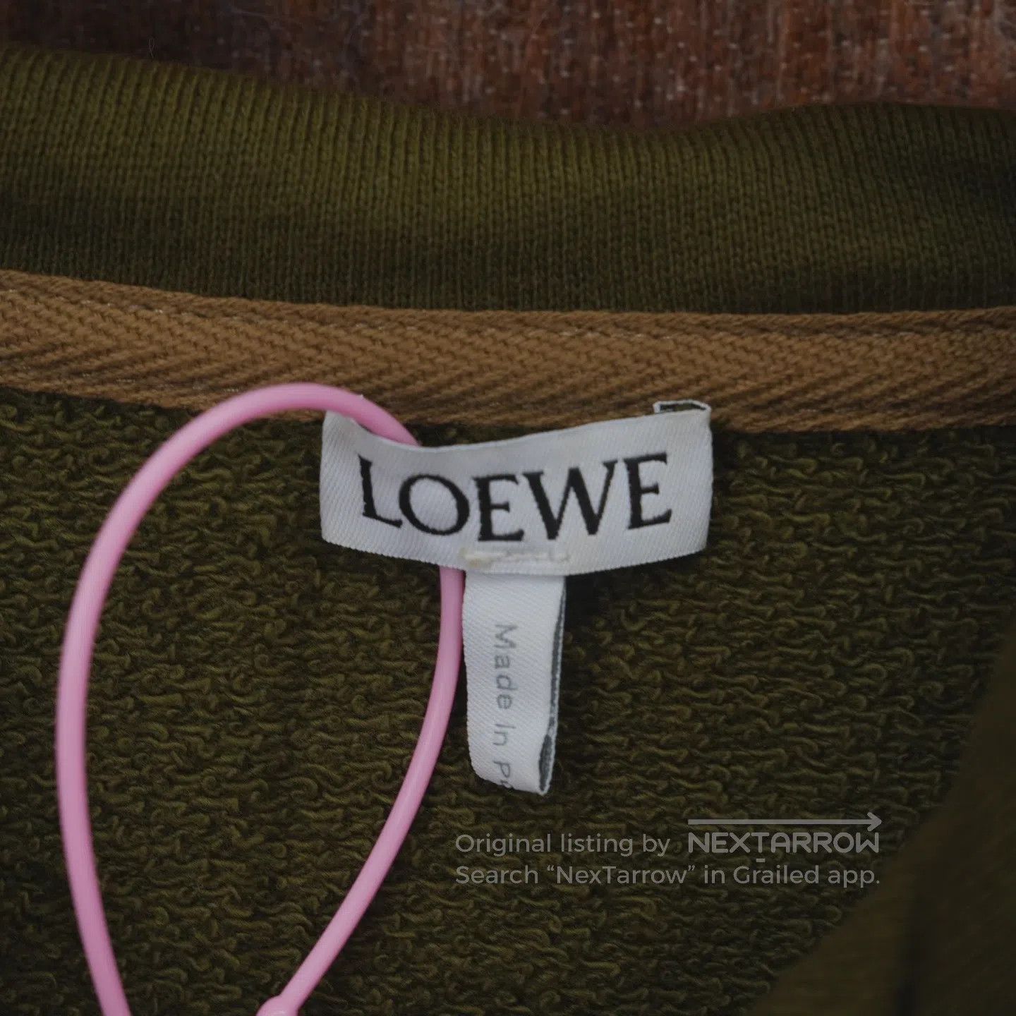 Loewe Loewe Cotton hooded sweatshirt Size US S / EU 44-46 / 1 - 4 Thumbnail