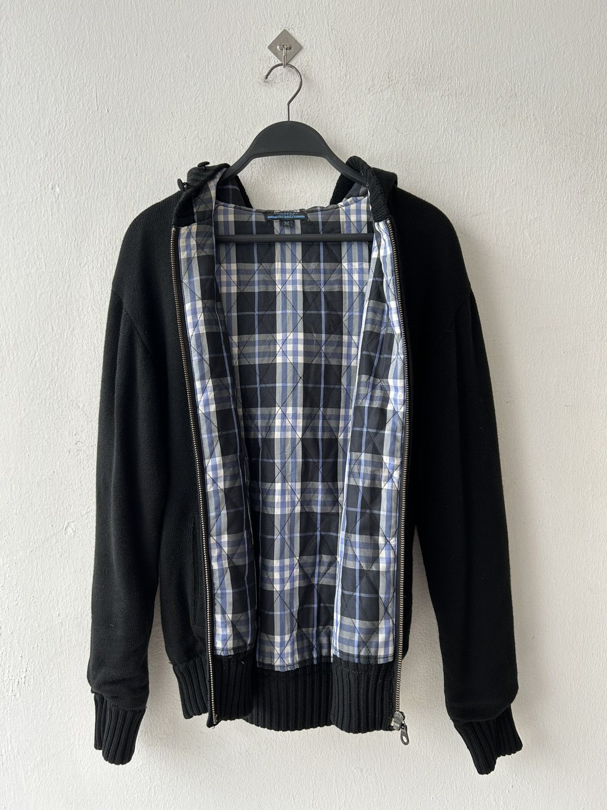 Burberry Burberry Zipper Basic Logo Hoodie Size US M / EU 48-50 / 2 - 4 Thumbnail