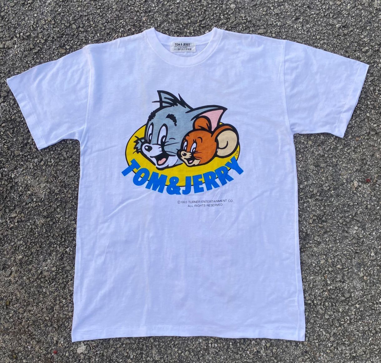 Cartoon Network Vintage 90s Tom & Jerry Turner Entertaiment Promo Tshirt Size US M / EU 48-50 / 2 - 1 Thumbnail
