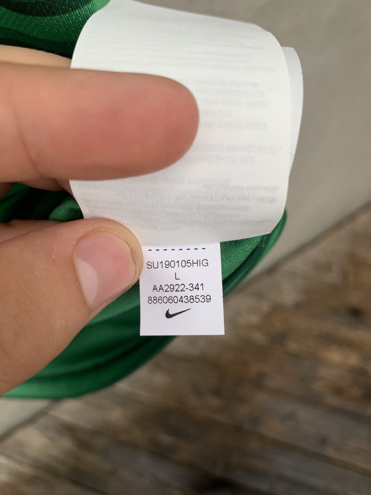 Nike South Africa 2018 Away Jersey Size US L / EU 52-54 / 3 - 6 Thumbnail