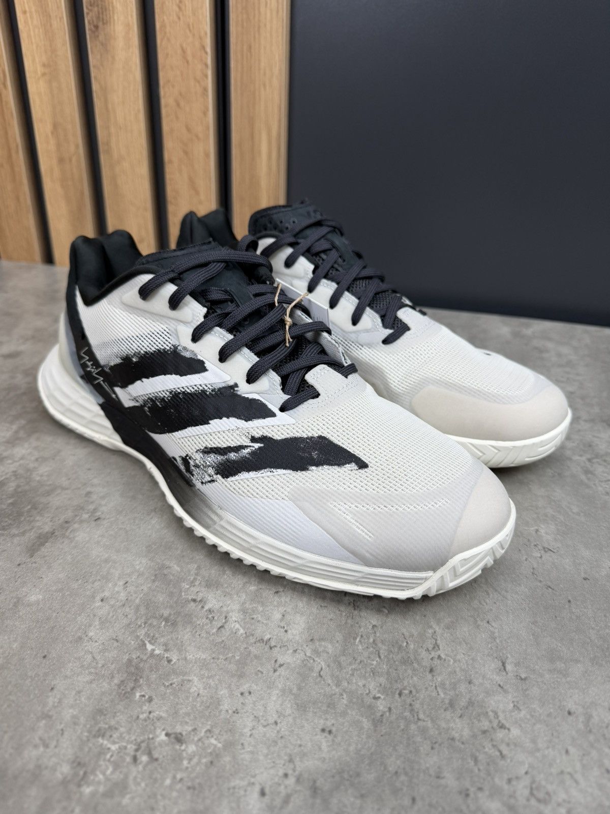Y-3 Adidas Y-3 Yohji Yamamoto Defiant Speed 2 Tennis Shoes Us 12 Size US 12 / EU 45 - 7 Thumbnail