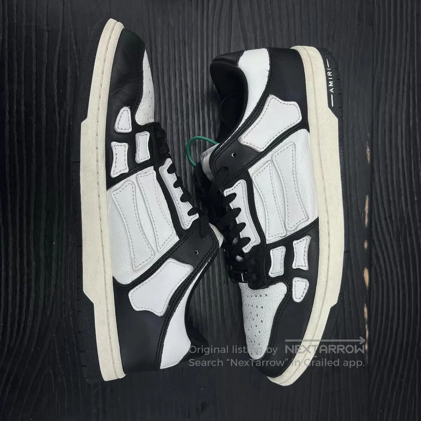 Amiri Black and White Low. Size US 10 / EU 43 - 2 Thumbnail