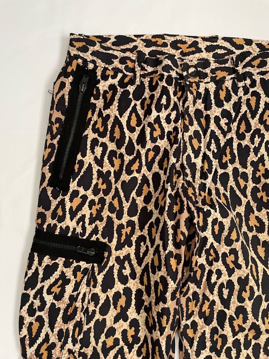 Number (N)ine NUMBER (N)INE 03SS Leopard Print Bondage Pants Size 2 Size US 30 / EU 46 - 5 Thumbnail