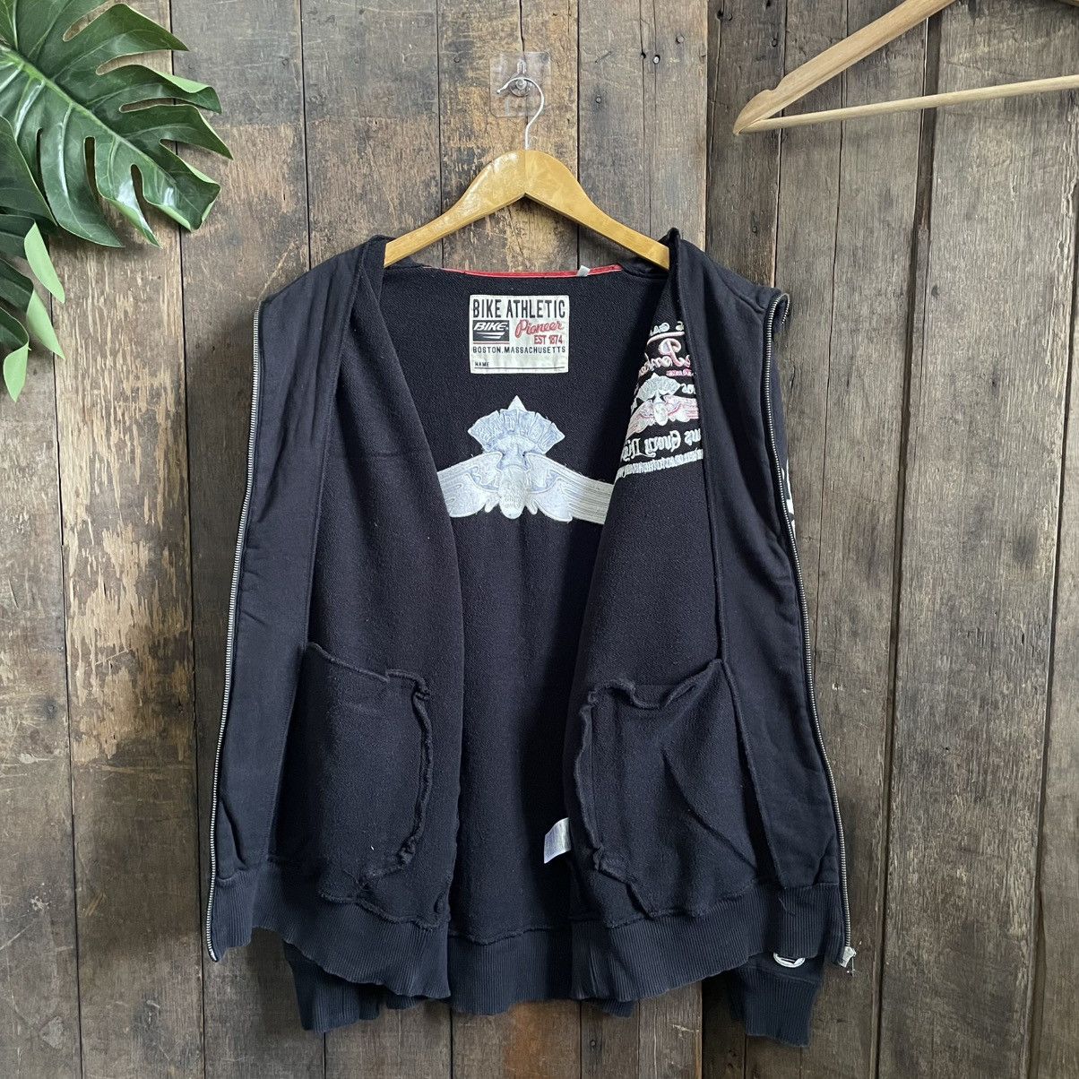 Vintage Vintag Bike Athletic Fake Porker Club Jacket Size US XL / EU 56 / 4 - 4 Thumbnail
