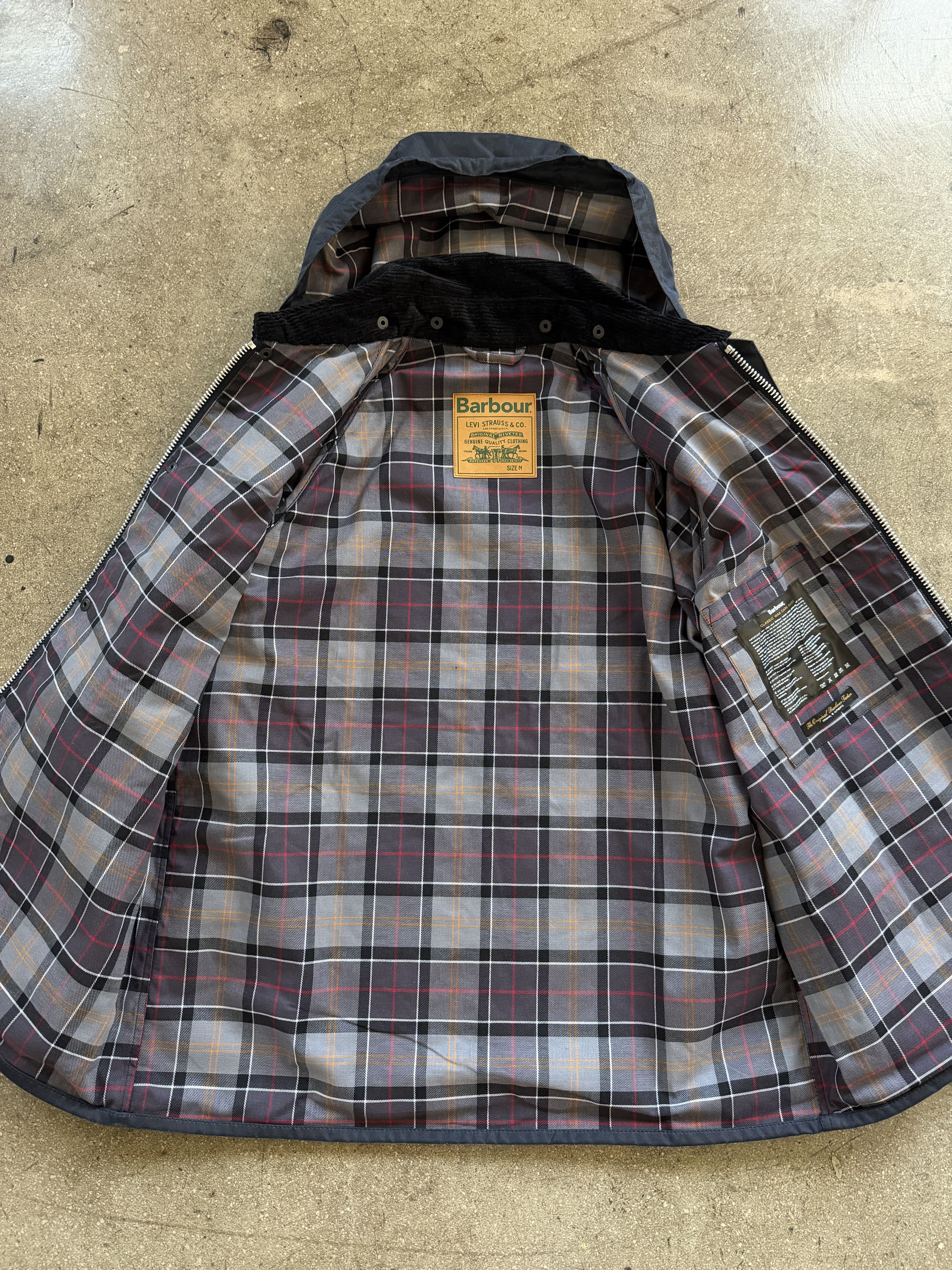 Barbour Barbour x Levi's Oversized Bedale Waxed Jacket Size US M / EU 48-50 / 2 - 5 Thumbnail