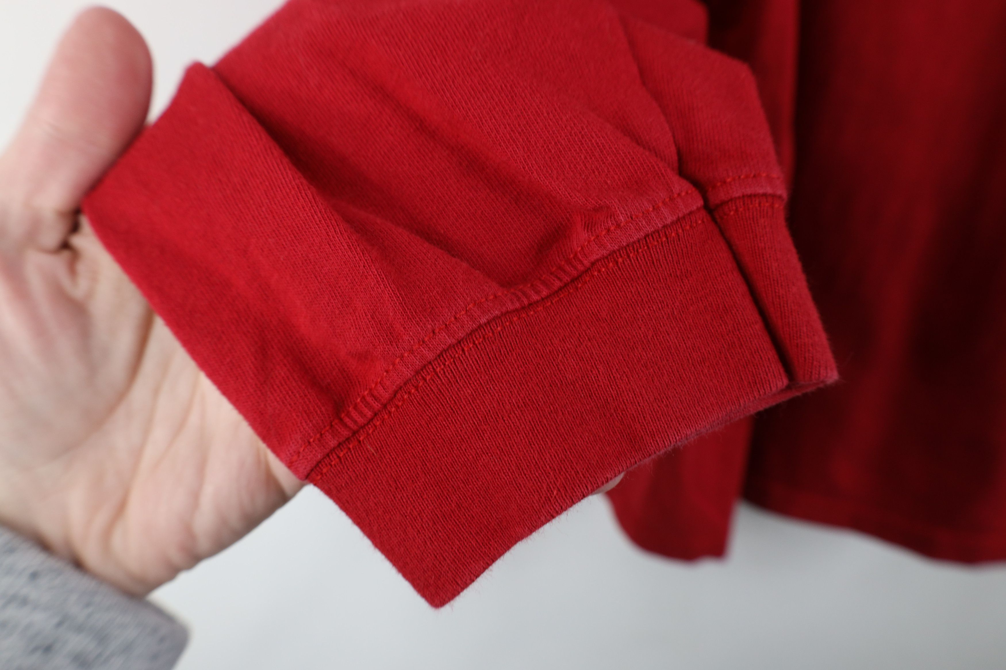 Nautica Vintage 90s Nautica Competition Long Sleeve T-Shirt Red Size US XL / EU 56 / 4 - 9 Thumbnail