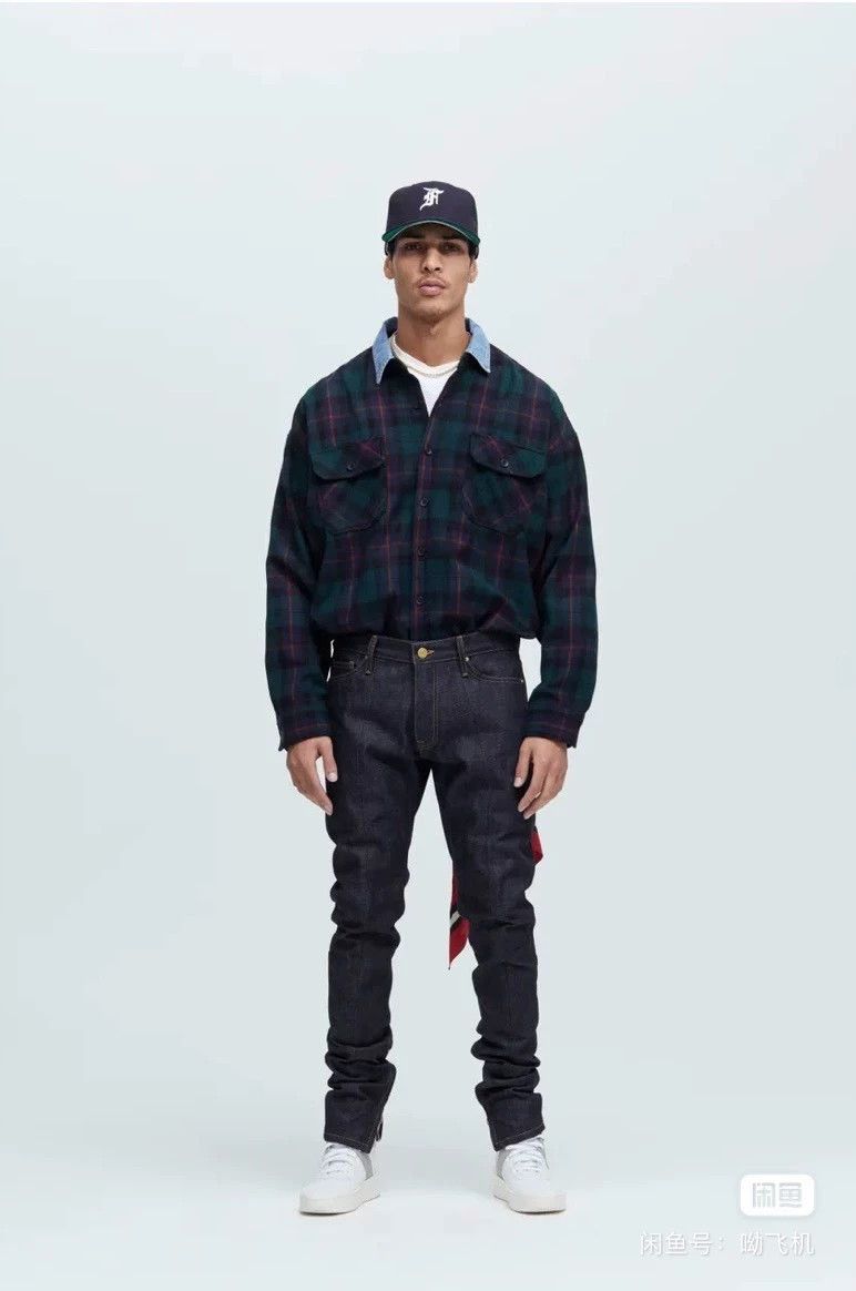Fear of God Fear of God Season 5 denim collar shirt Size US XS / EU 42 / 0 - 6 Thumbnail