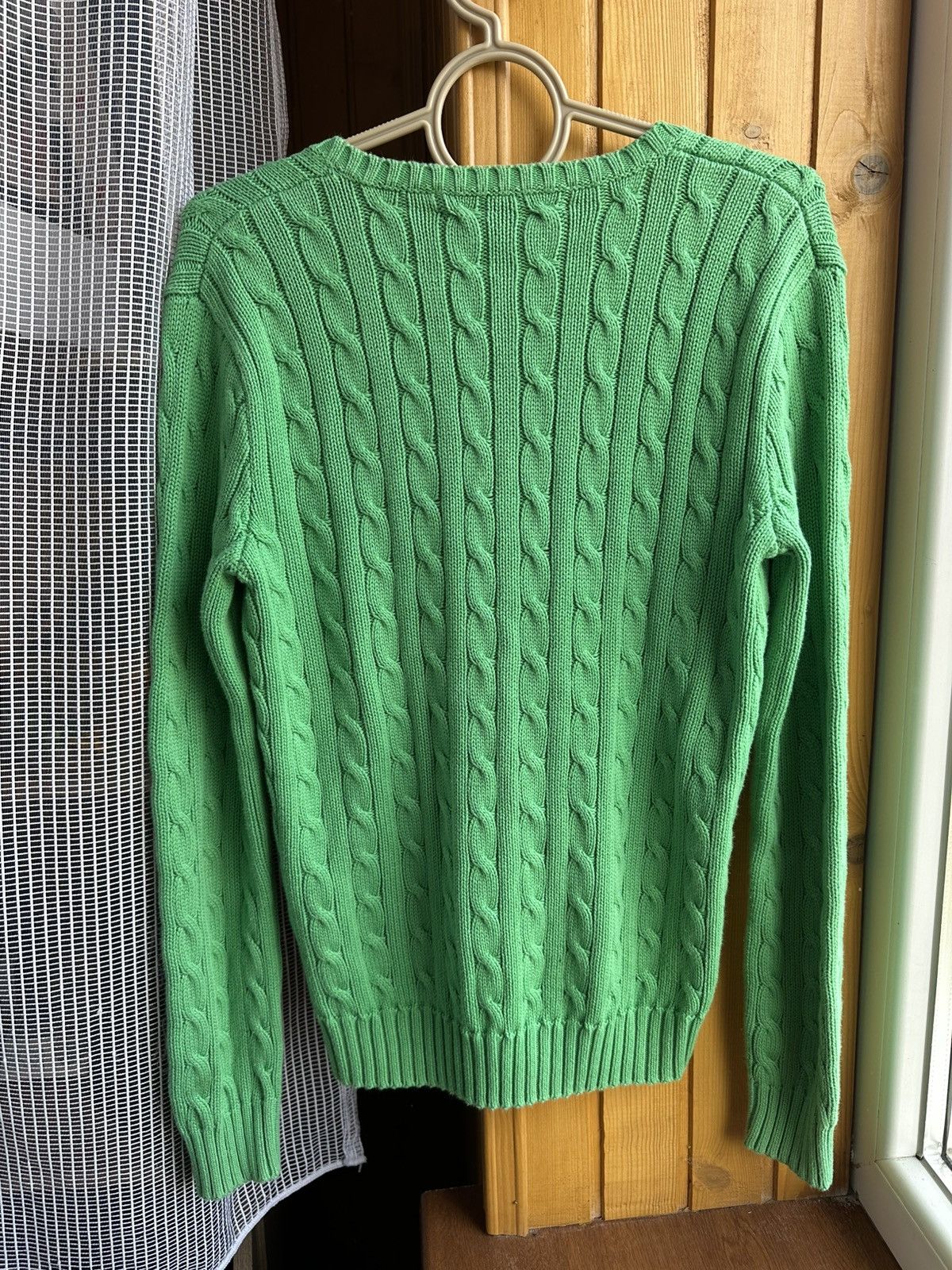 Polo Ralph Lauren Polo Ralph Lauren Sport Sweater Women M Green Cable Knit Size M / US 6-8 / IT 42-44 - 3 Thumbnail