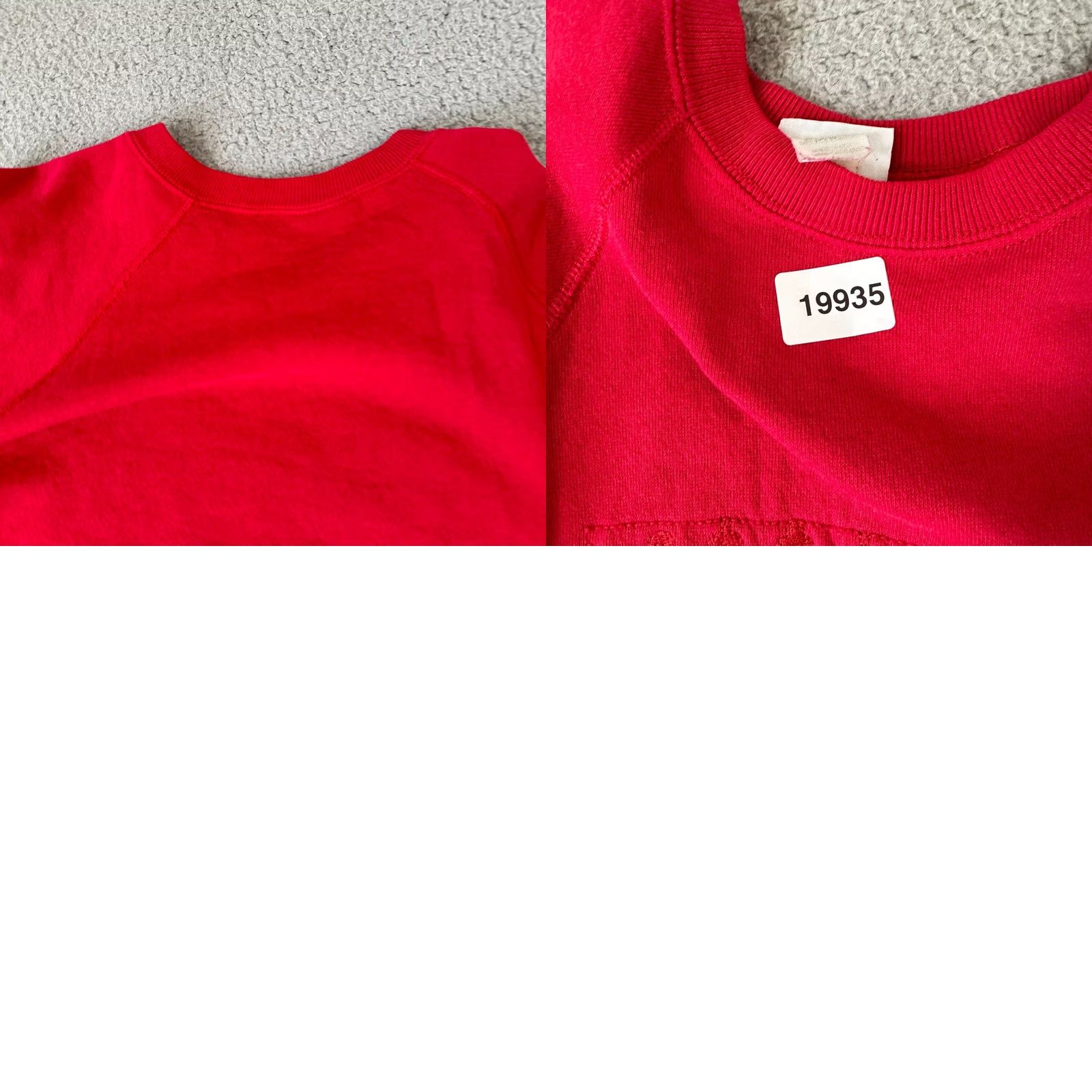 Lee VINTAGE Lee Sweatshirt Womens XL Red Lee Sweatshirt XL Red 90s Vintage Womens Pullover Crew Neck Fleece All Seasons Activewear IL USA Size XL / US 12-14 / IT 48-50 - 9 Thumbnail