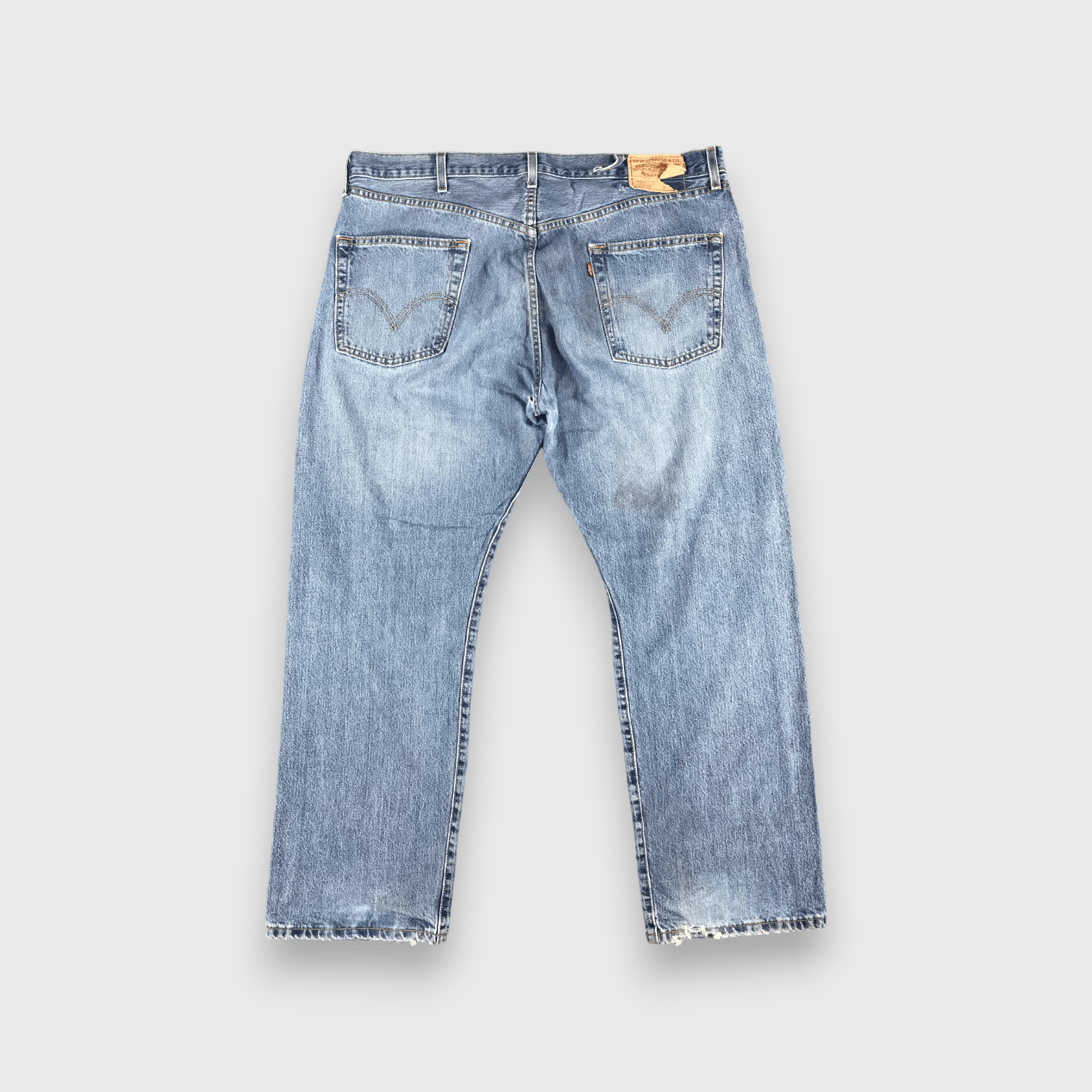 Levi's Vintage 90s Blue Wash Levis 501 Jeans-J1467 Size US 40 / EU 56 - 2 Thumbnail