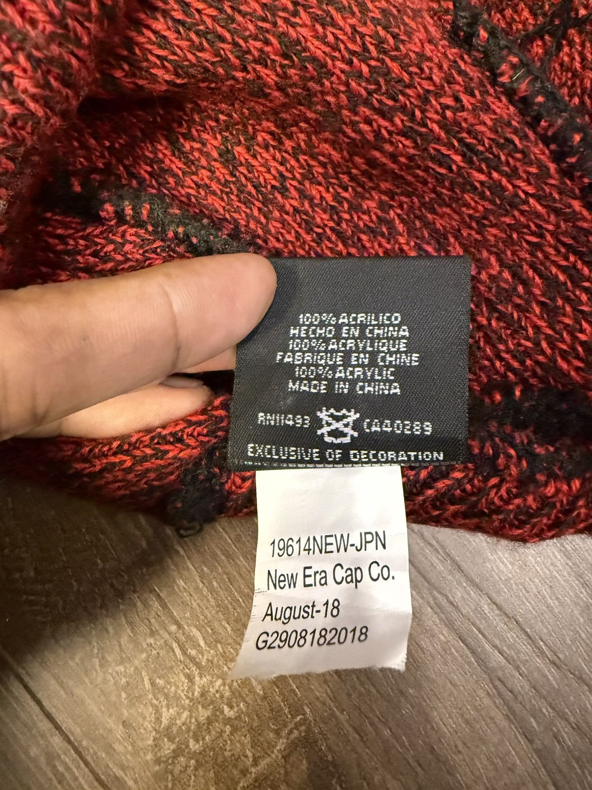 Supreme Authentic Supreme x New Era Beanie Size ONE SIZE - 5 Thumbnail