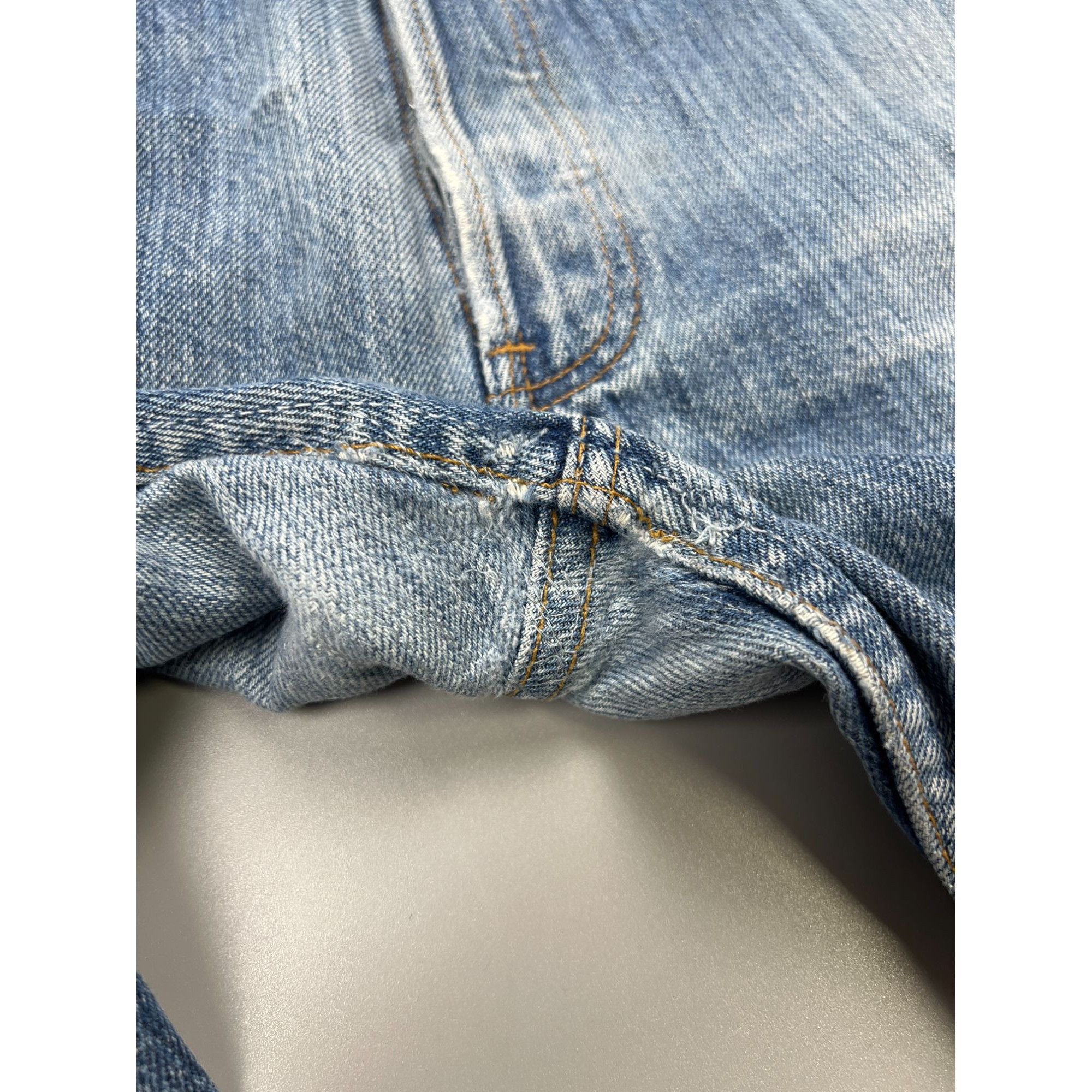 Levi's Levi’s 501 Reworked Distressed Denim Jeans Pants (Y0911) Size US 32 / EU 48 - 18 Thumbnail