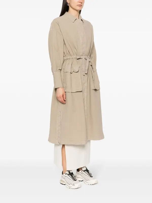 Golden Goose o1y0725 Overcoat in Beige Size XS / US 0-2 / IT 36-38 - 3 Thumbnail