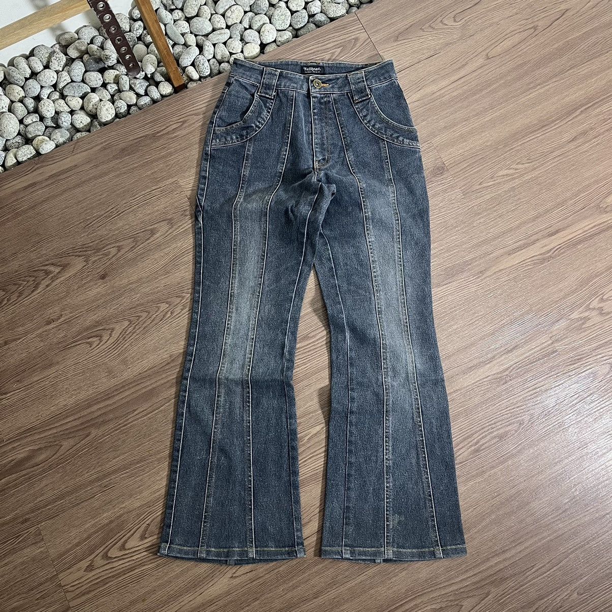 Hysteric Glamour × Japanese Brand Vintage Fullheart Japanese Brand Flared Wash Jeans Size US 27 - 1 Thumbnail