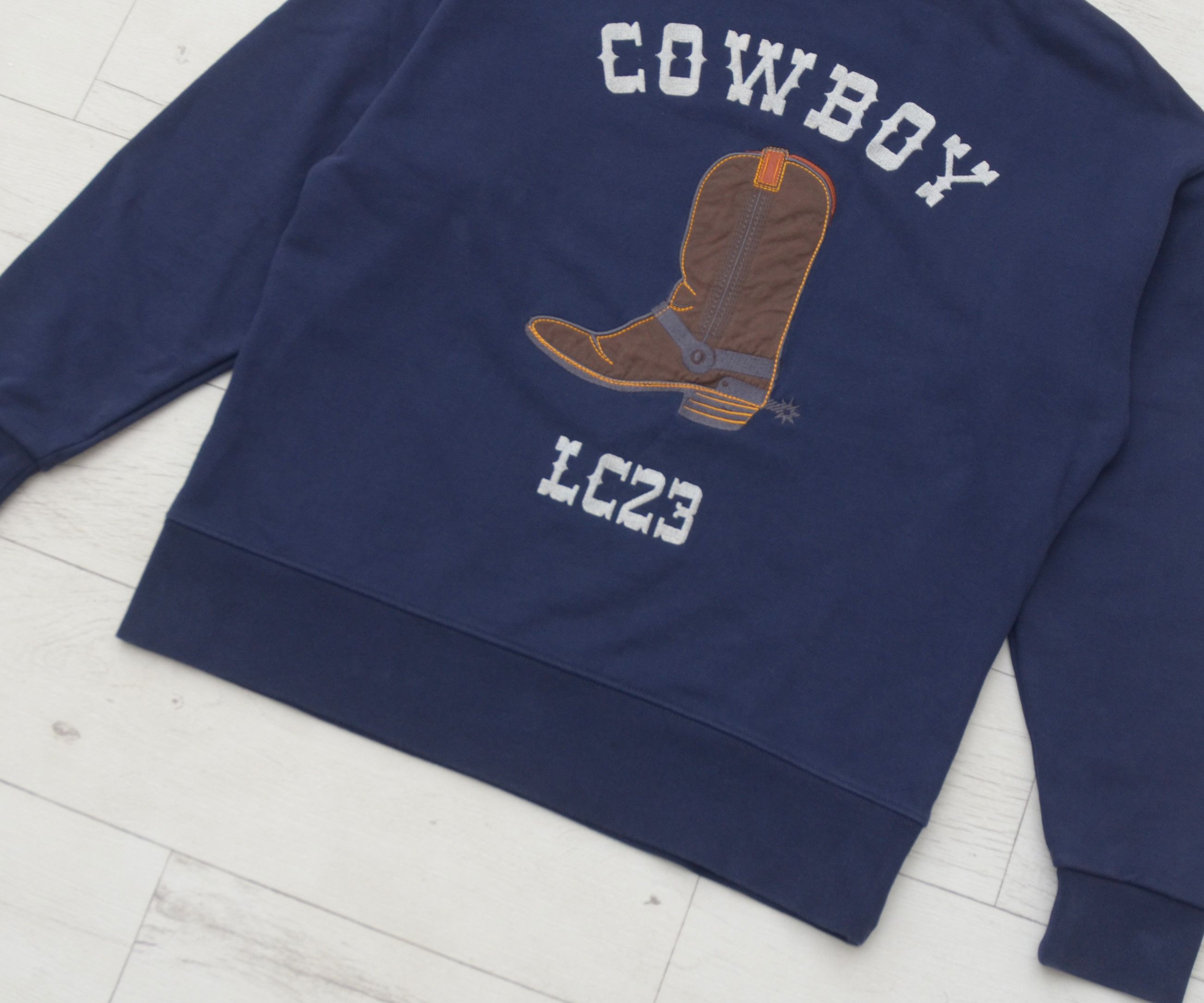 Cowboy Equipment × LC23 LC23 COWBOY SWEATSHIRT made in Itally Big 3D Logo Size US M / EU 48-50 / 2 - 4 Thumbnail