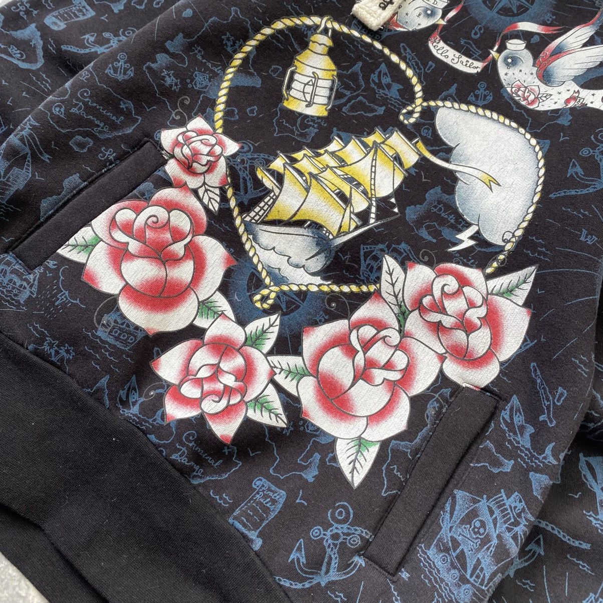 Criminal Damage Vintage Criminal Damage Ed hardy style y2k Japan hoodie Size M / US 6-8 / IT 42-44 - 4 Thumbnail